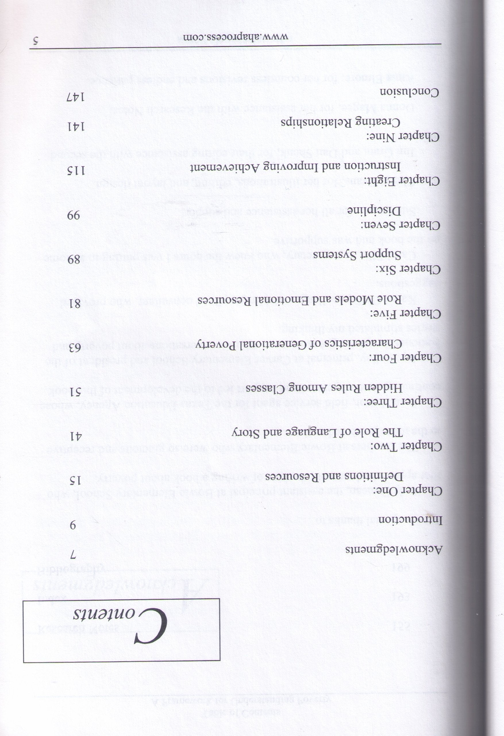 A Framework for Understanding Poverty used book depot