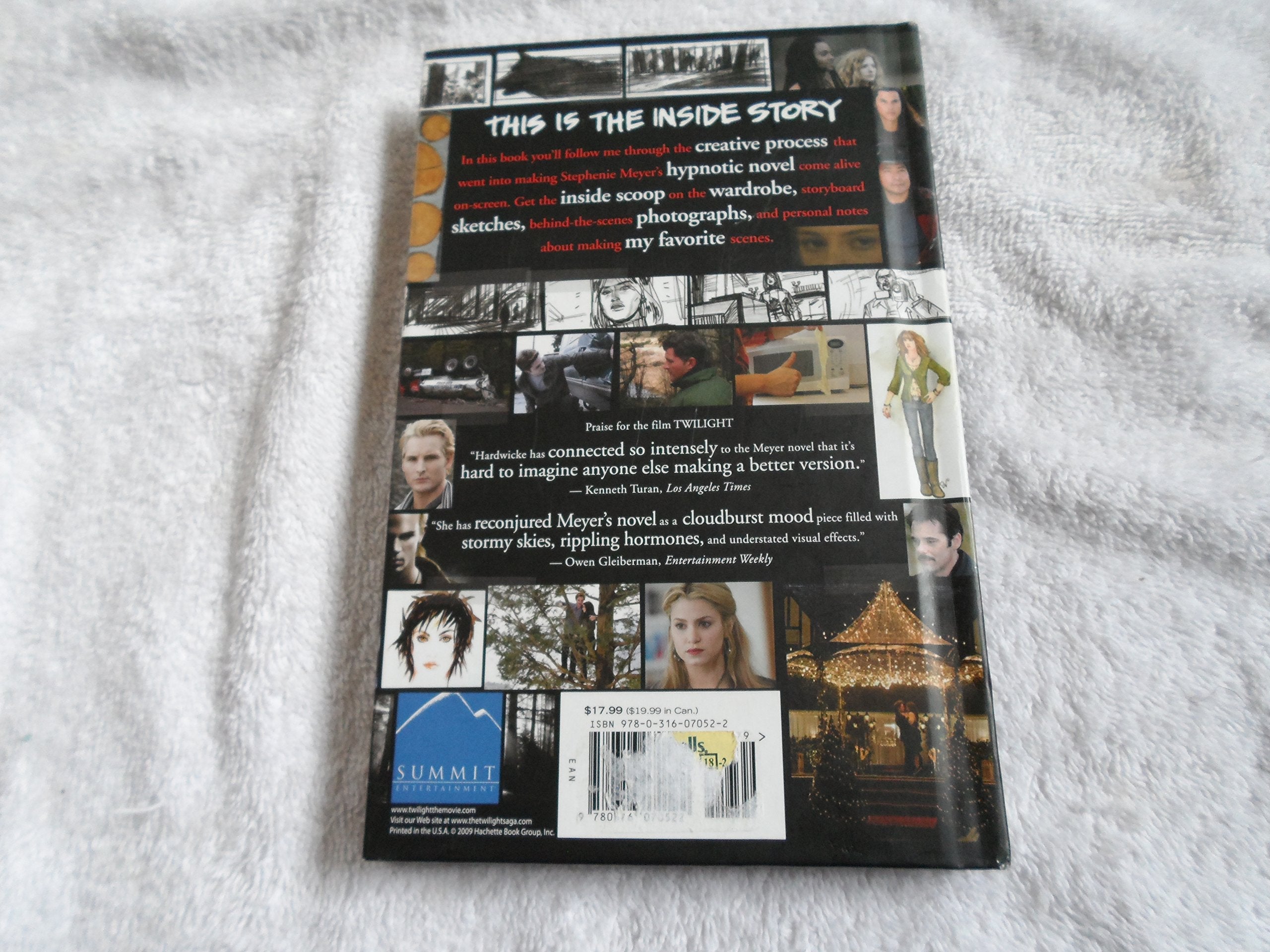 Twilight: Director's Notebook: The Story of How We Made the Movie Based on the Novel by Stephenie Meyer used book depot