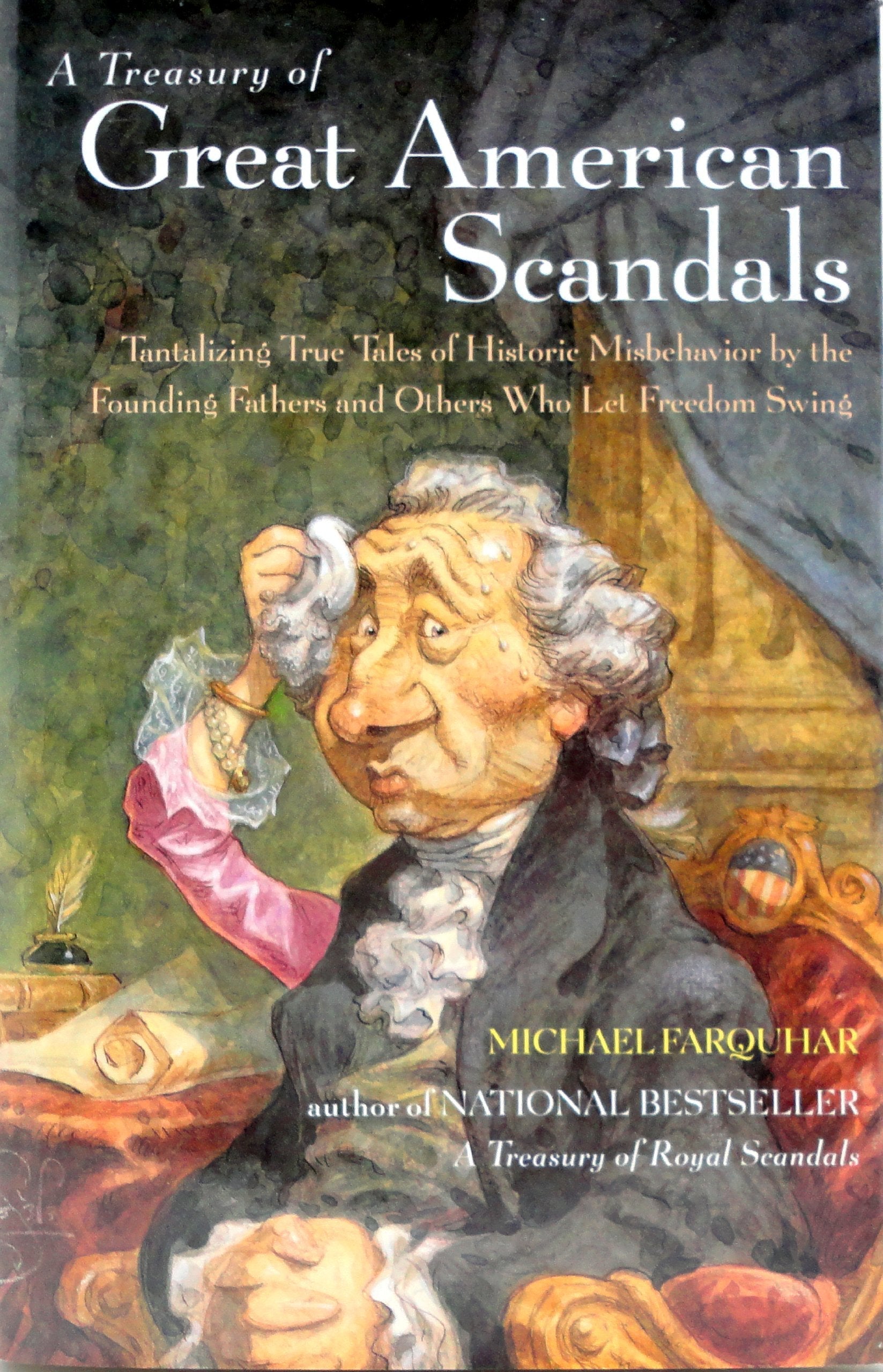 A Treasury of Great American Scandals used book depot