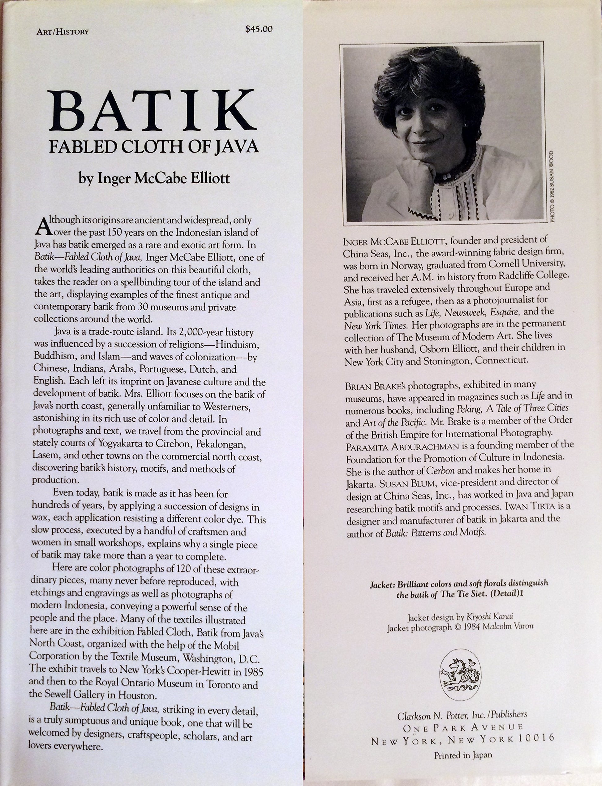 Batik: Fabled Cloth of Java used book depot
