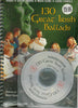 130 Great Irish Ballads with CD Audio Vocal Songbooks [Spiralbound] Robert Gogan