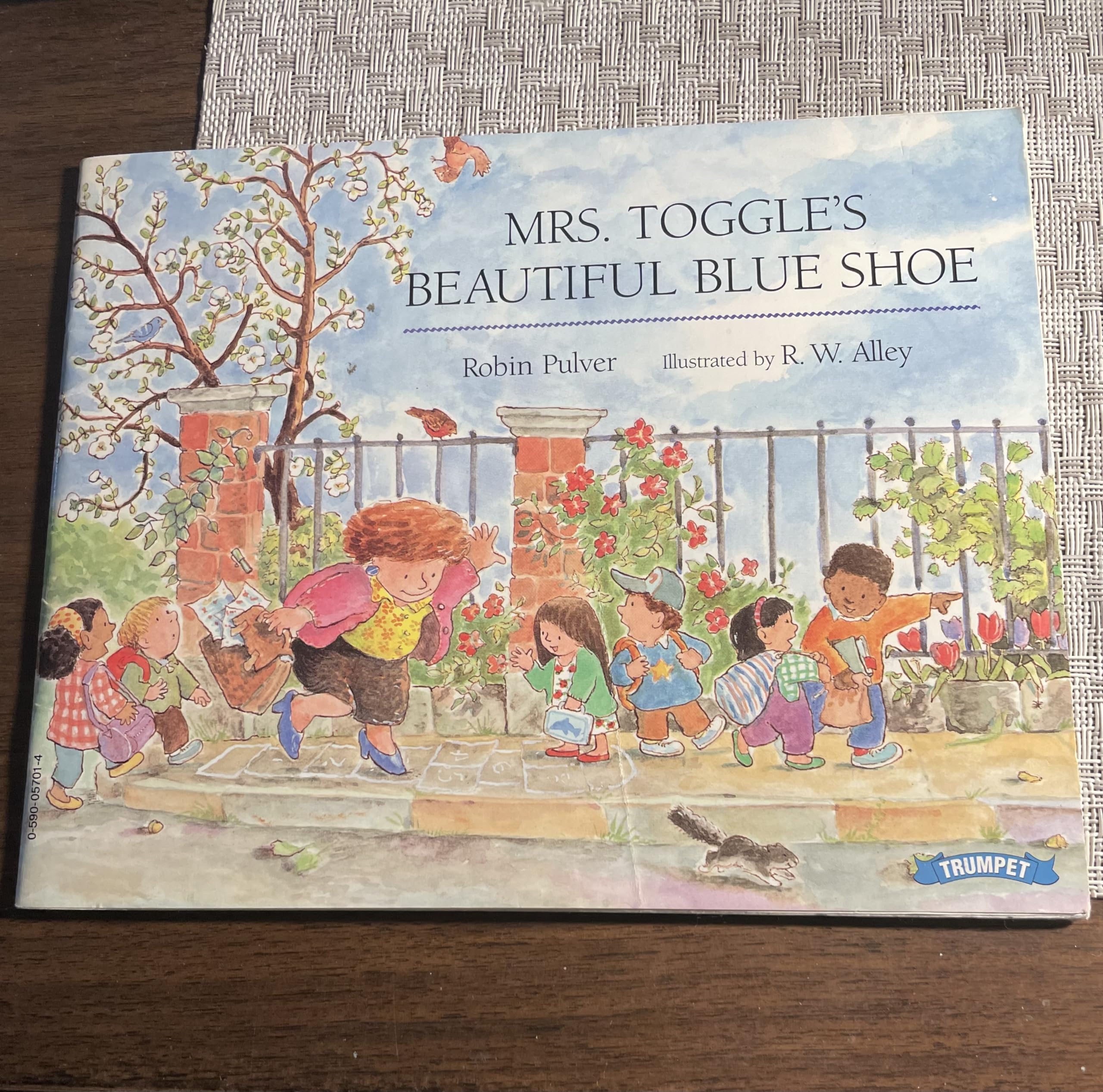 Mrs. Toggle's Beautiful Blue Shoe