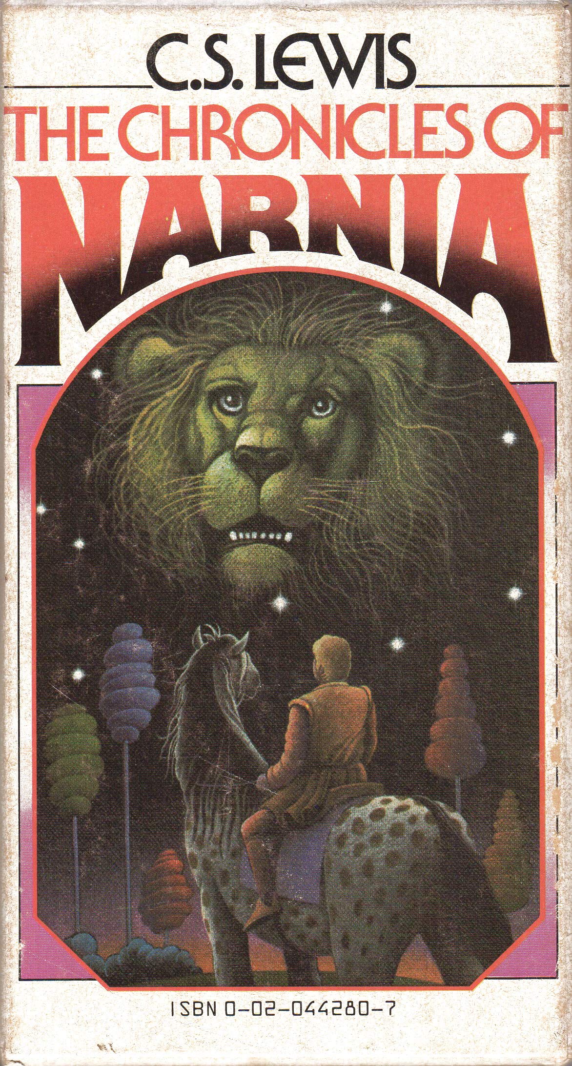 Boxed Set -- The Chronicles of Narnia by C.S. Lewis (First Collier Books Edition) used book depot