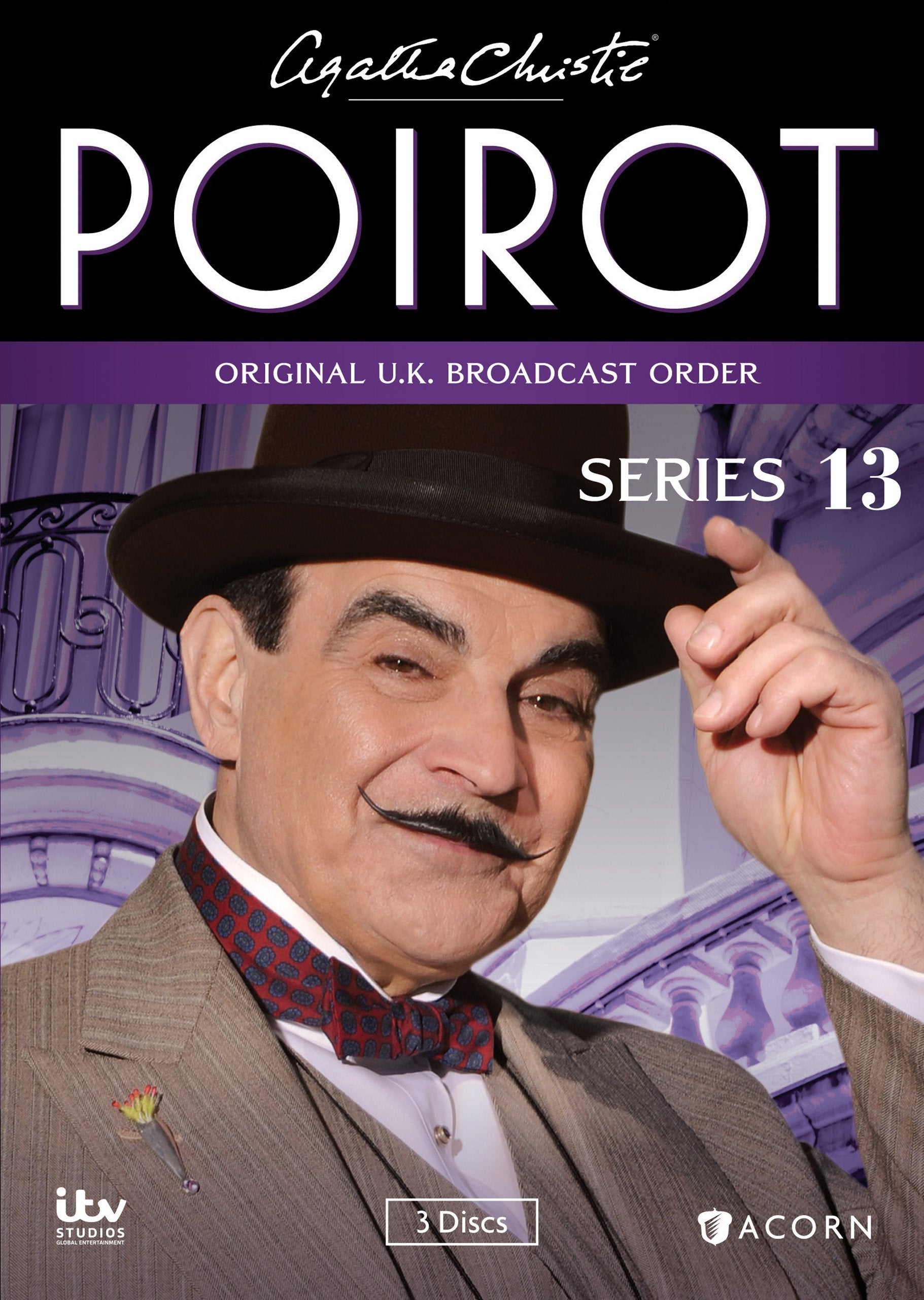 AGATHA CHRISTIE'S POIROT: SERIES 13 DVD used book depot