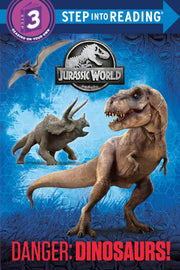 Danger: Dinosaurs! (Jurassic World) (Step into Reading) used book depot