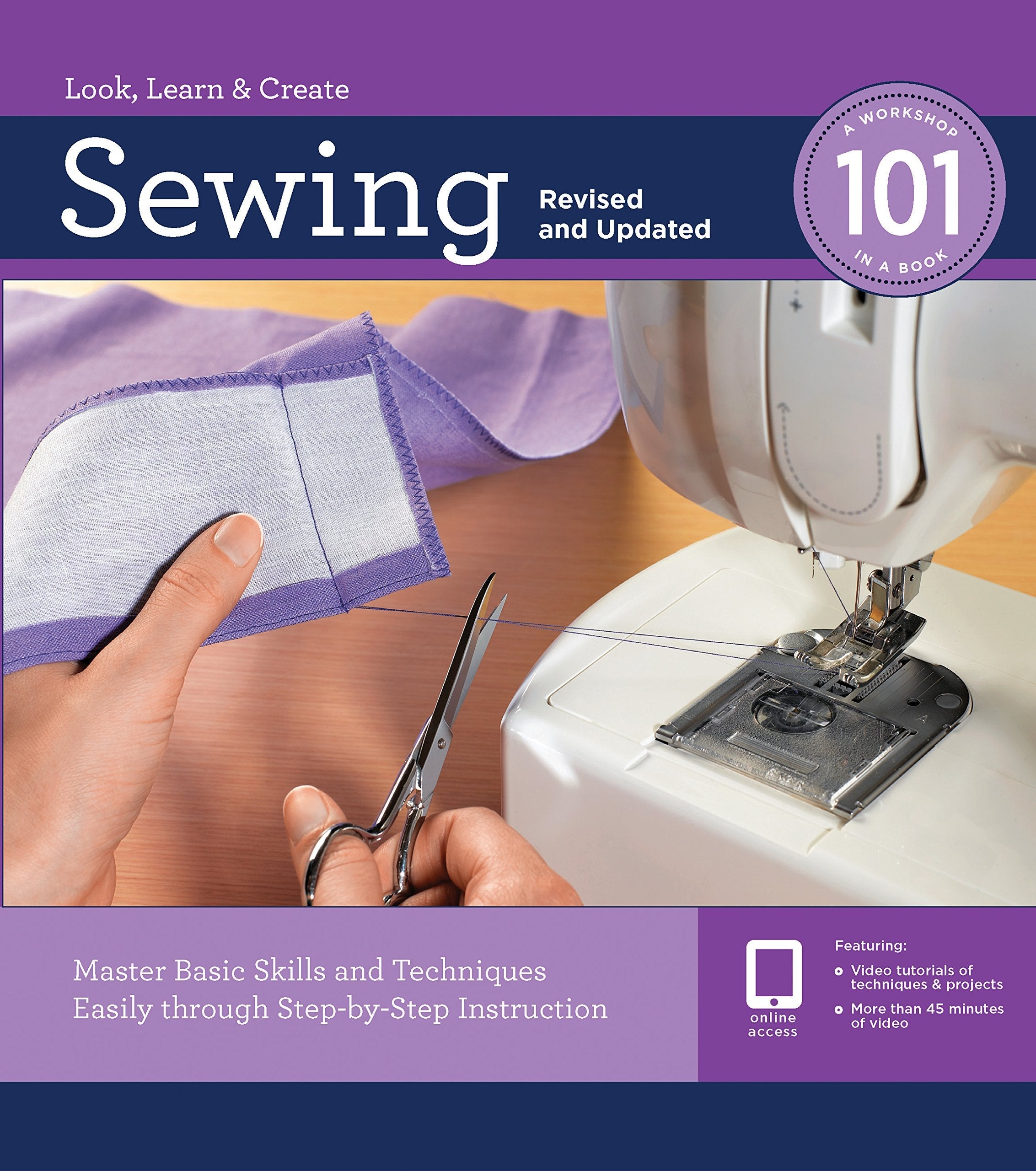 Sewing 101, Revised and Updated: Master Basic Skills and Techniques Easily through Step-by-Step Instruction used book depot