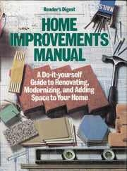 Reader's Digest Home Improvements Manual used book depot