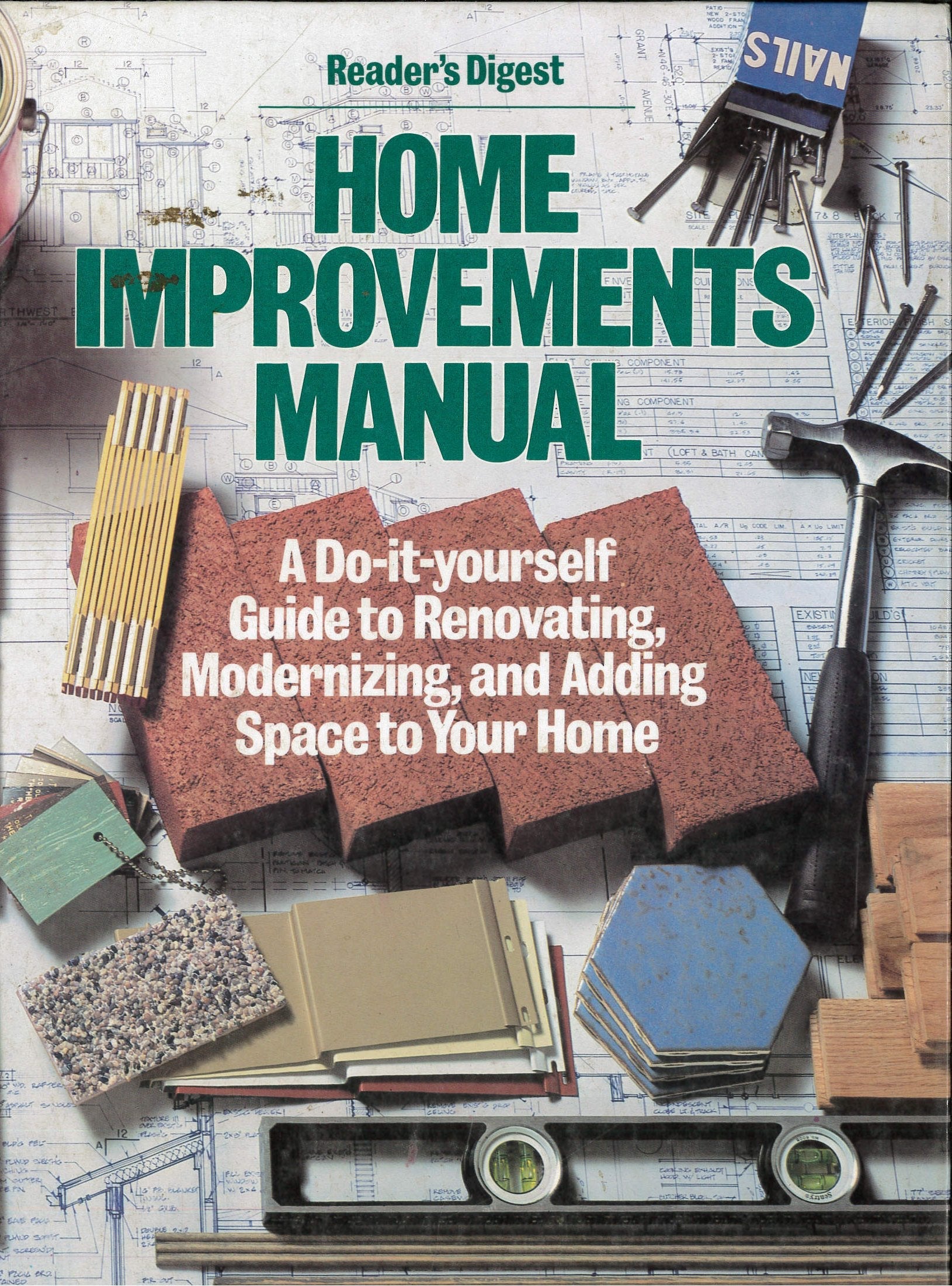 Reader's Digest Home Improvements Manual used book depot