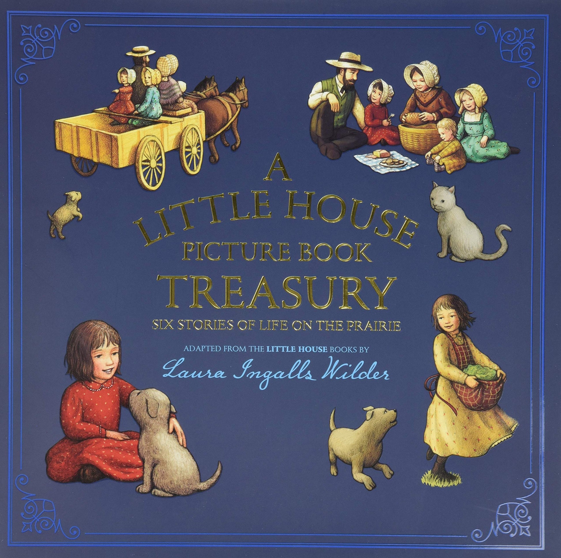 A Little House Picture Book Treasury: Six Stories of Life on the Prairie used book depot