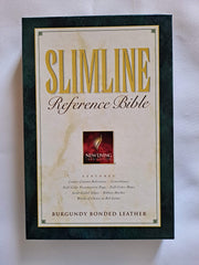 Slimline Reference Bible NLT1 used book depot