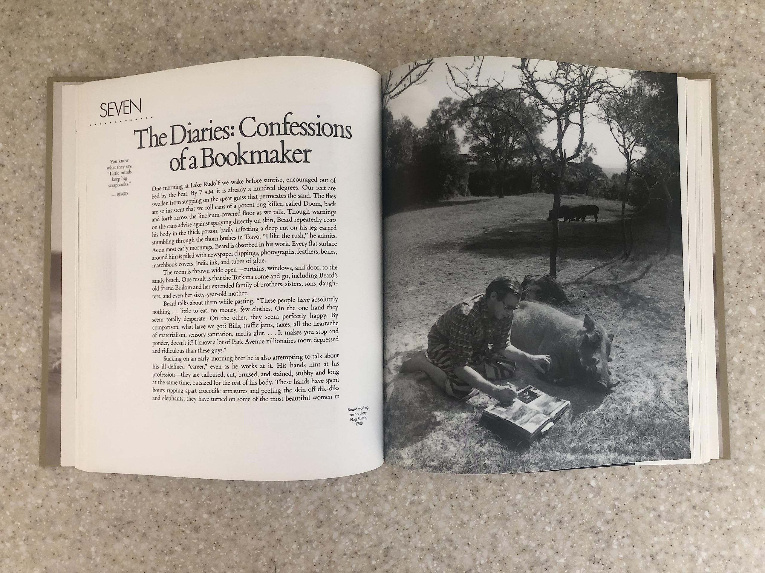 The Adventures and Misadventures of Peter Beard in Africa used book depot