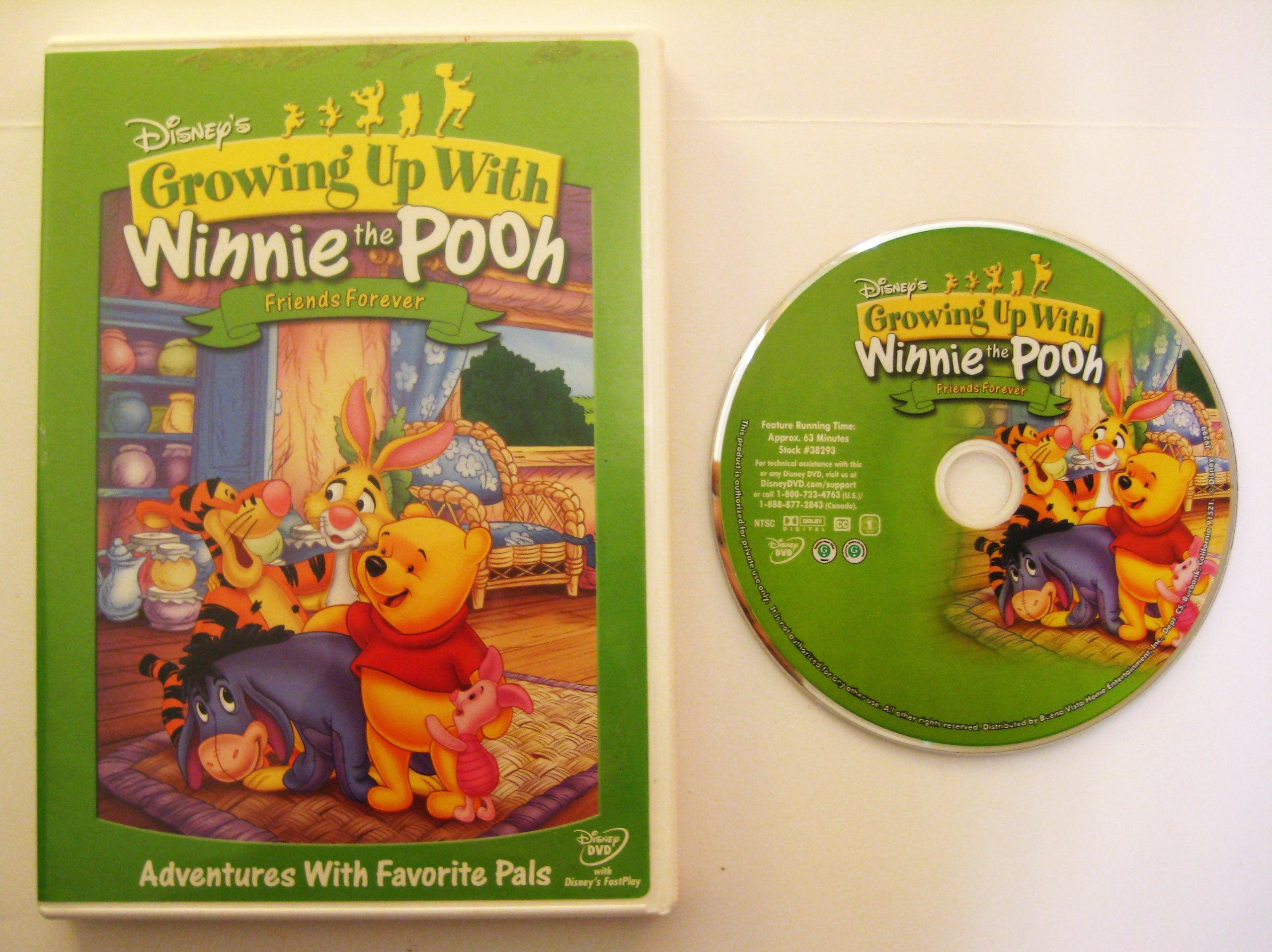 Buena Vista Home Video Growing UP with Winnie The Pooh: Friends used book depot