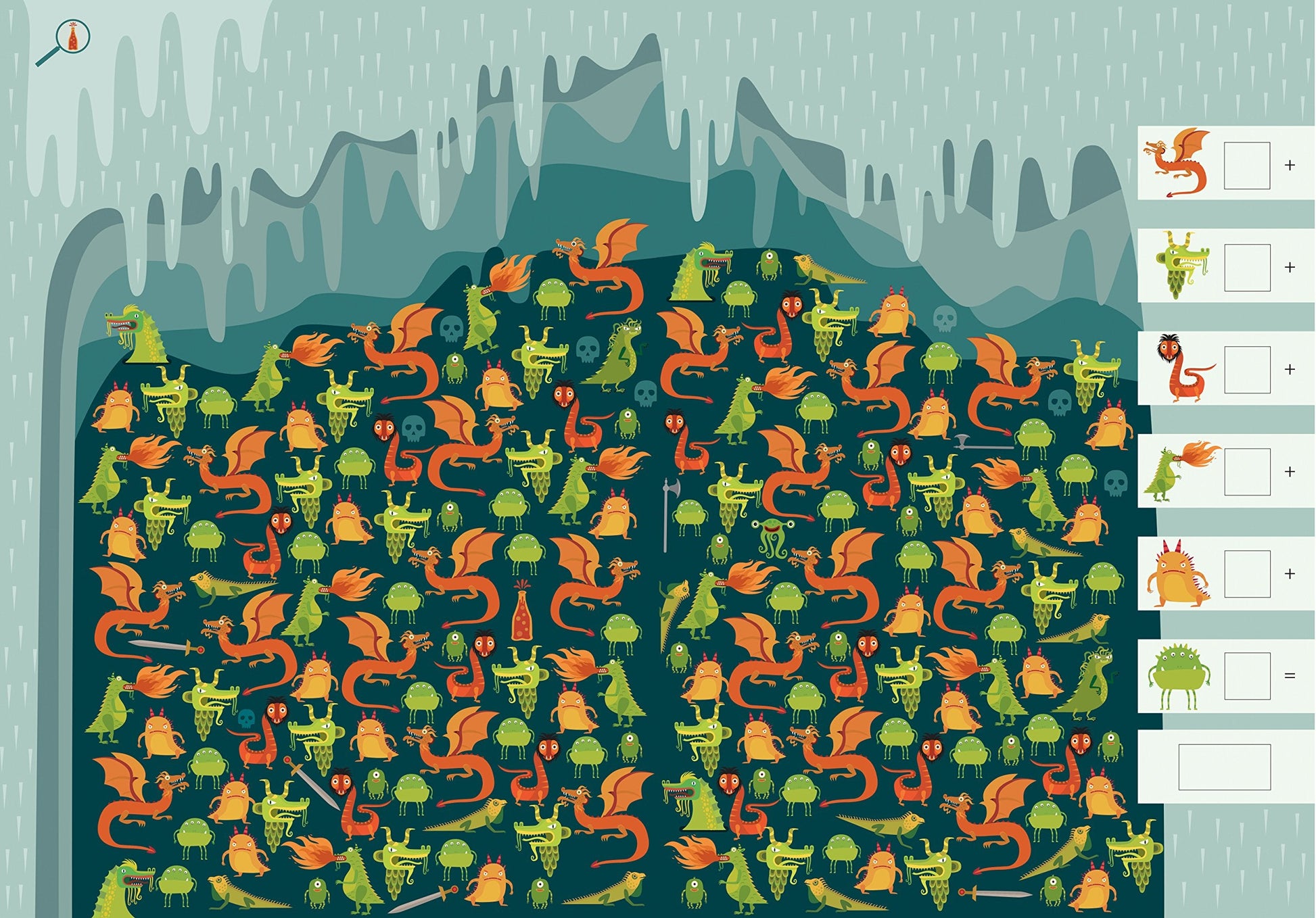 Monsterland. Guarda, cerca... trova! Un libro spaventoso per contare used book depot