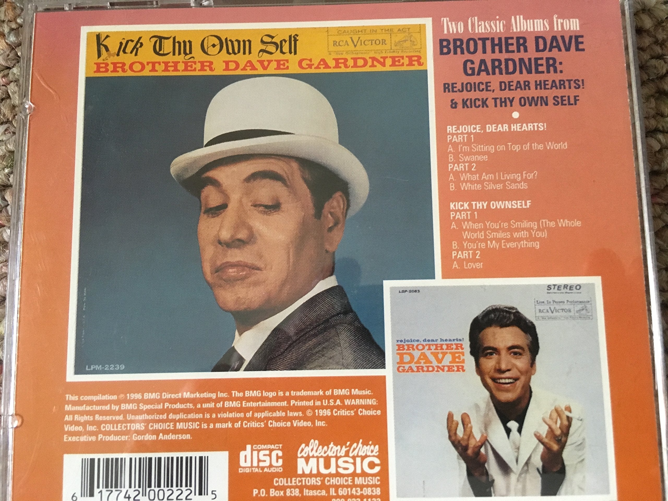 Rejoice, Dear Hearts!/Kick Thy Own Self [2 on 1] used book depot