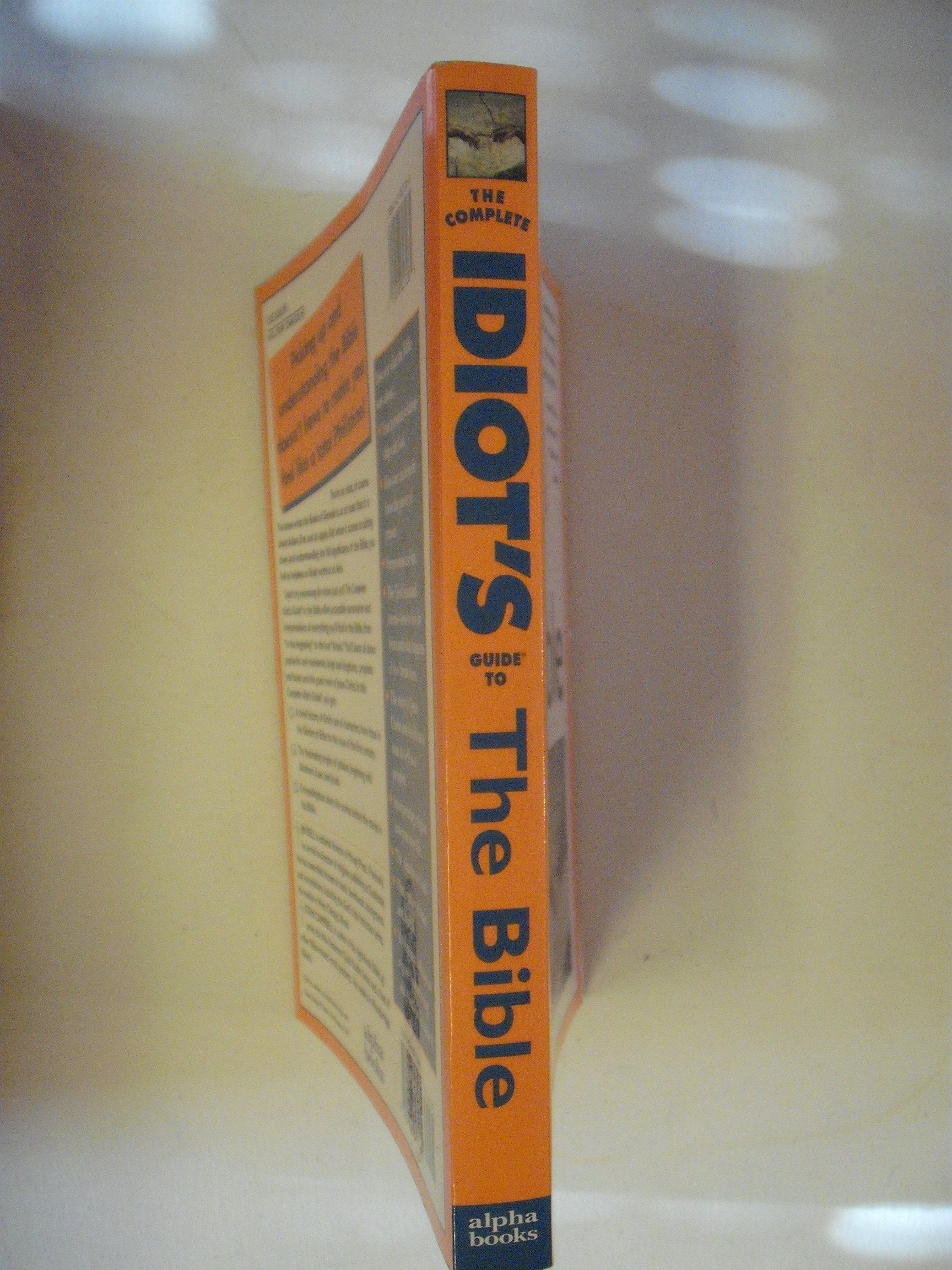 The Complete Idiots Guide to The Bible used book depot