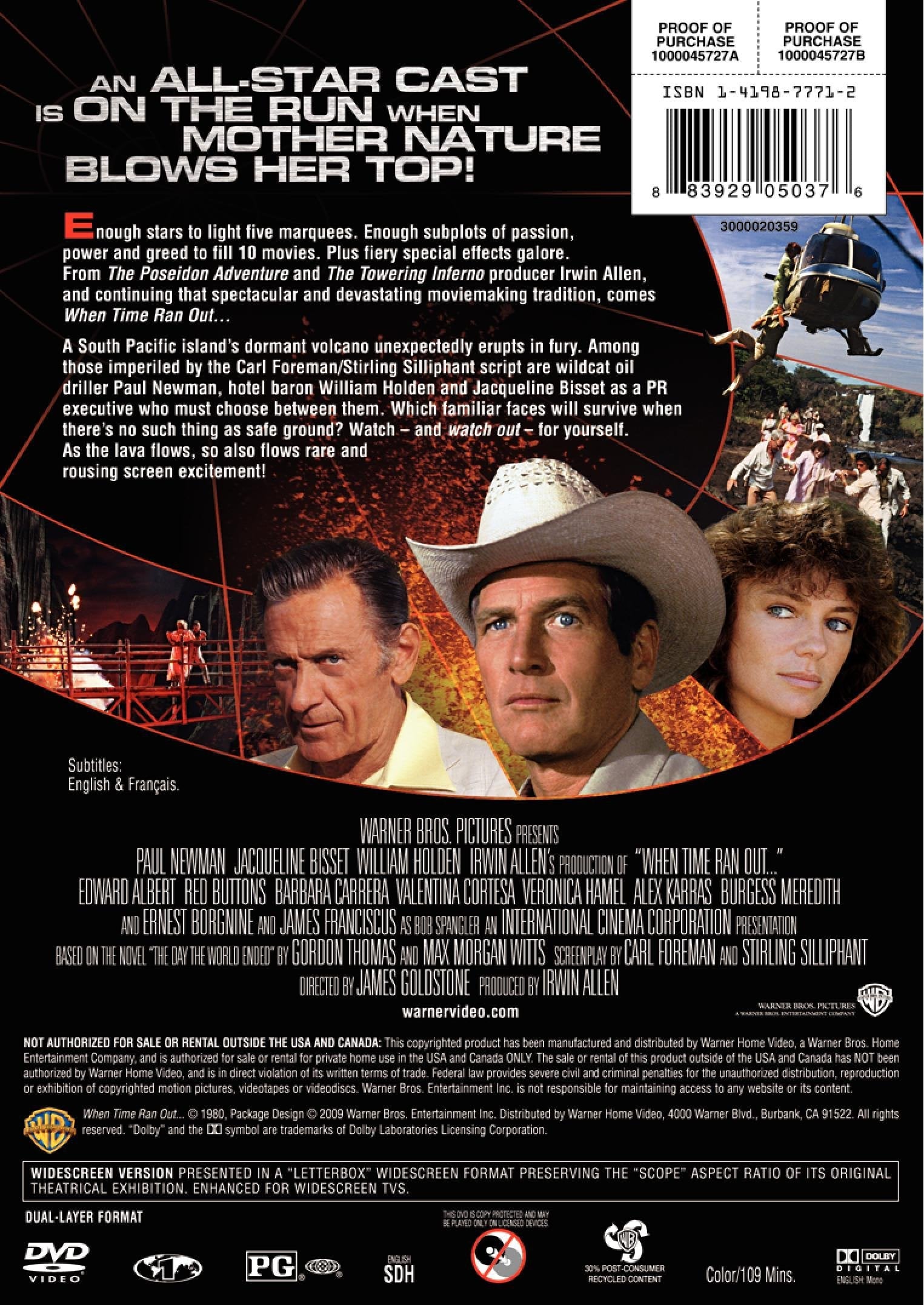 When Time Ran Out [DVD] used book depot