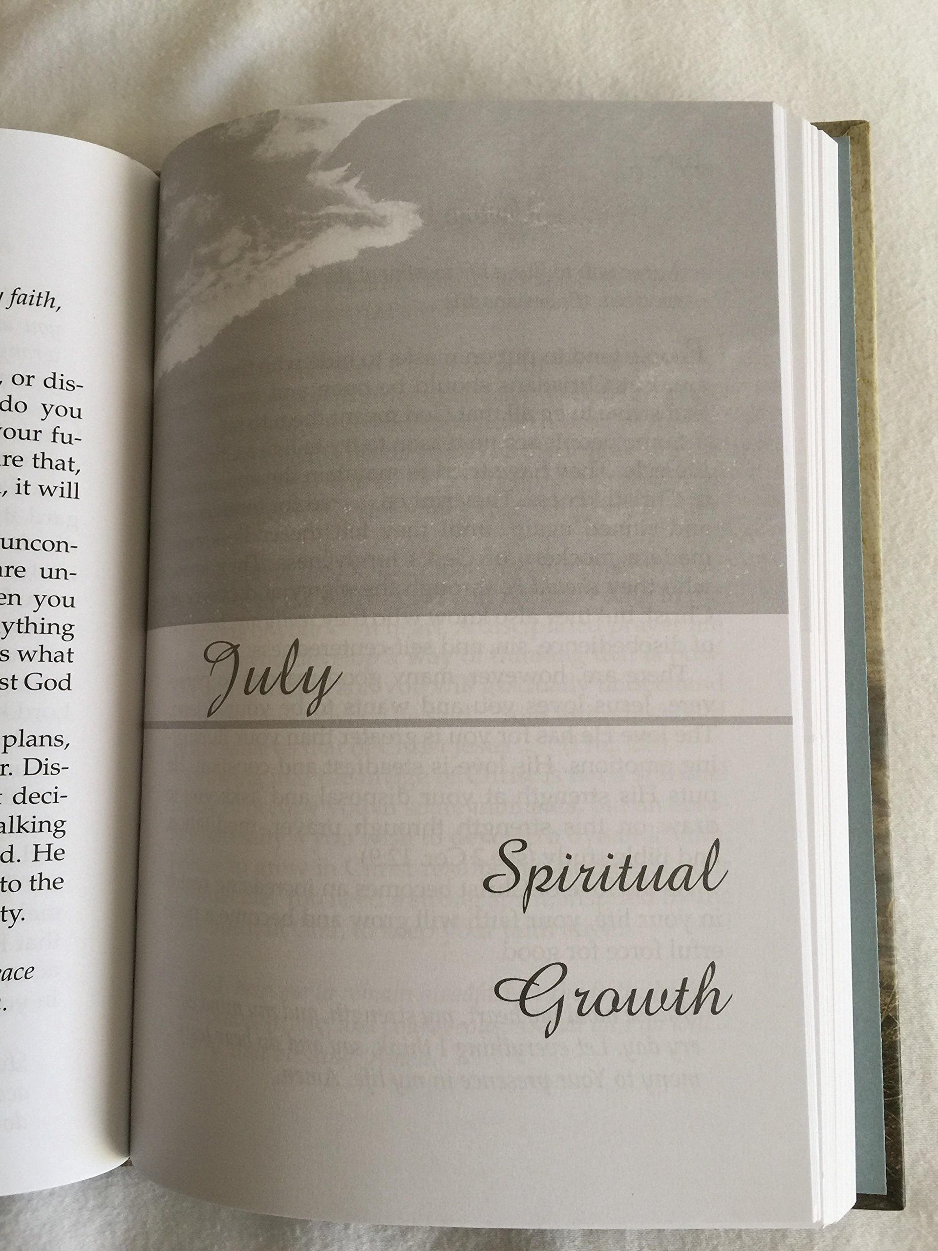 366 Devotions Footprints Devotional Large Print