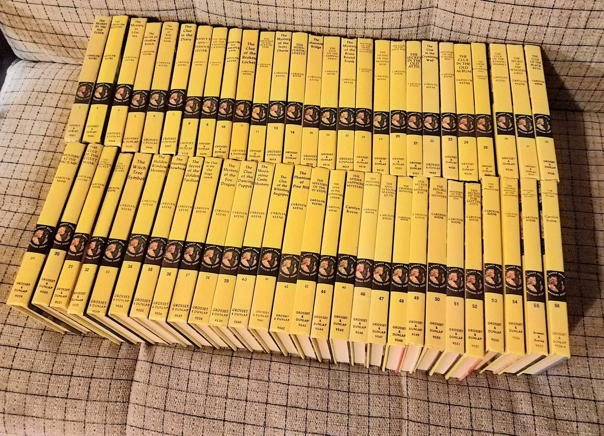 Nancy Drew Set - Books 1-56 used book depot