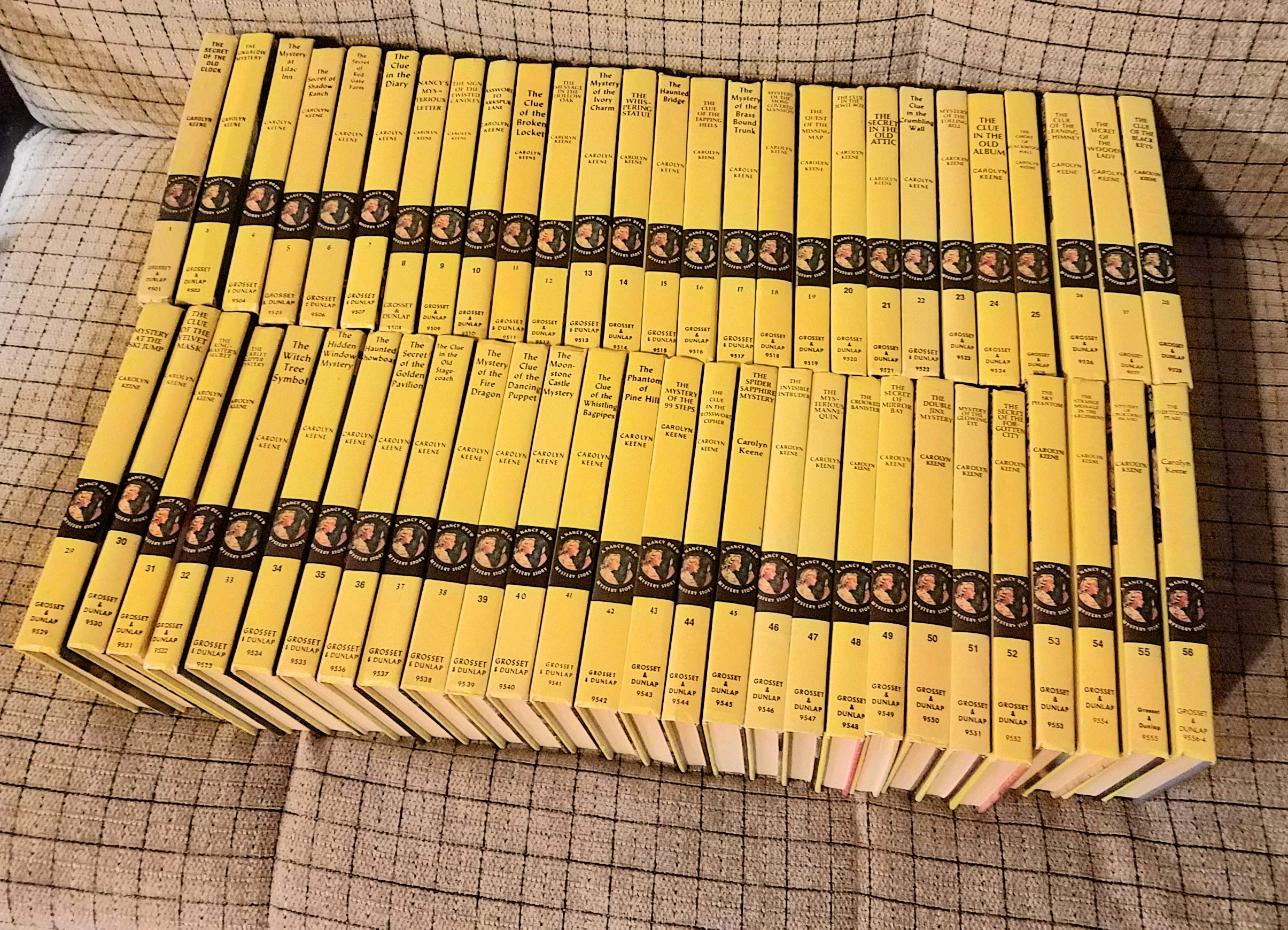 Nancy Drew Set - Books 1-56 used book depot