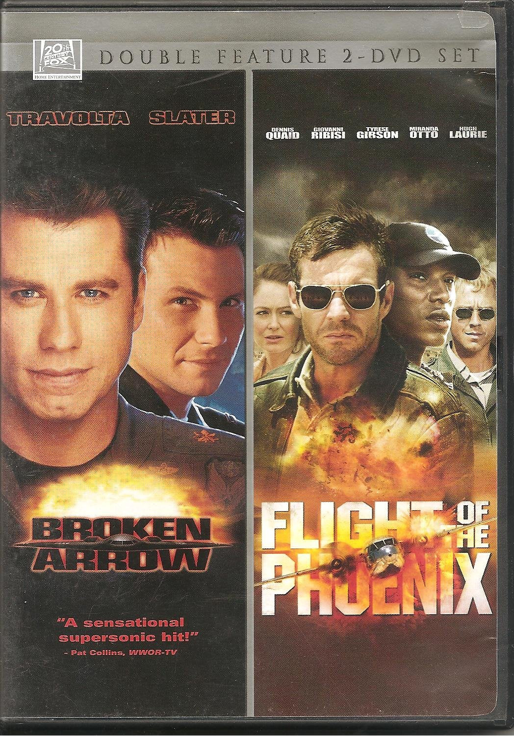 Broken Arrow / Flight of the Phoenix - Double Feature 2-DVD Set used book depot