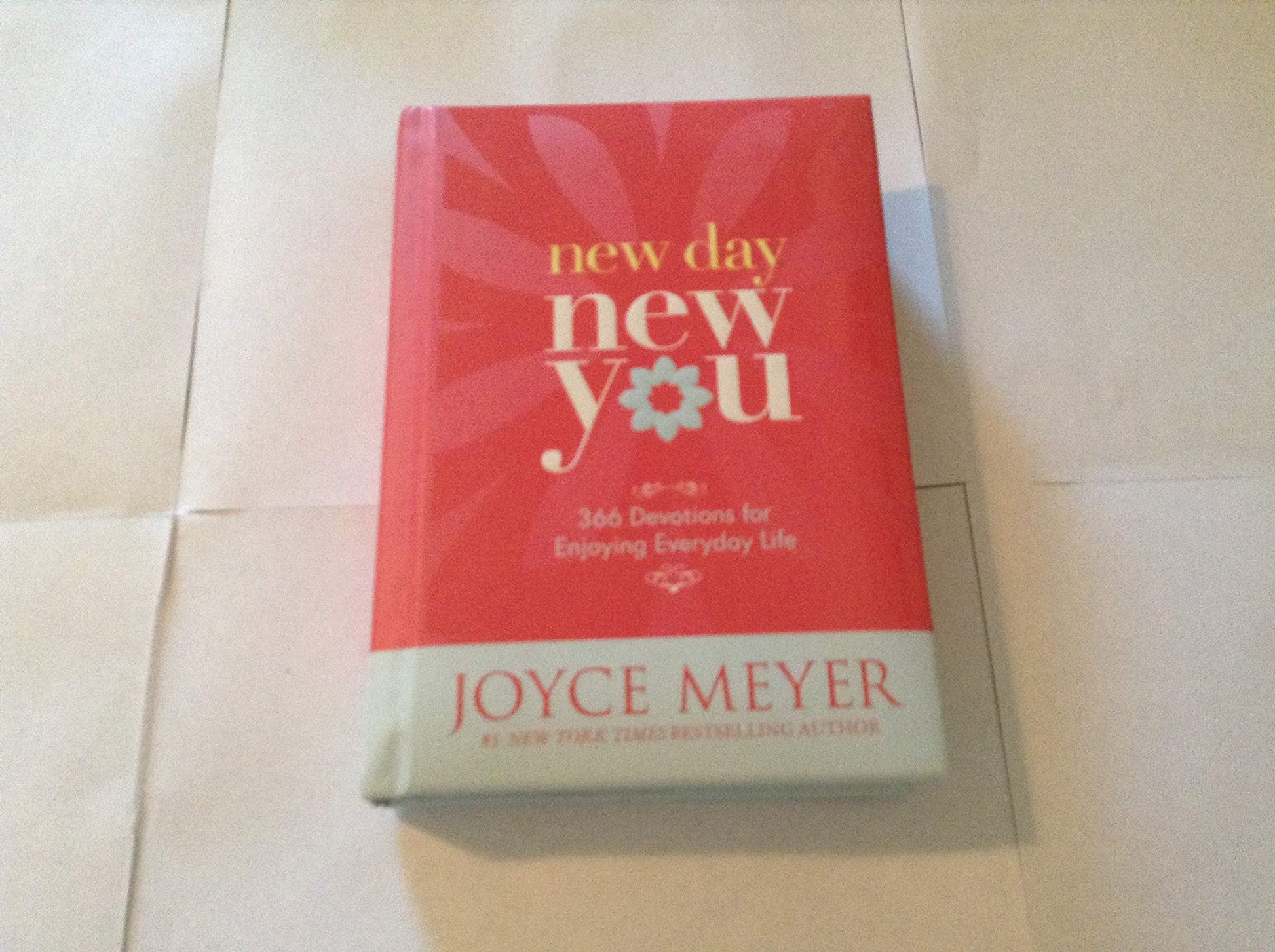 New Day, New You: 366 Devotions for Enjoying Everyday Life used book depot