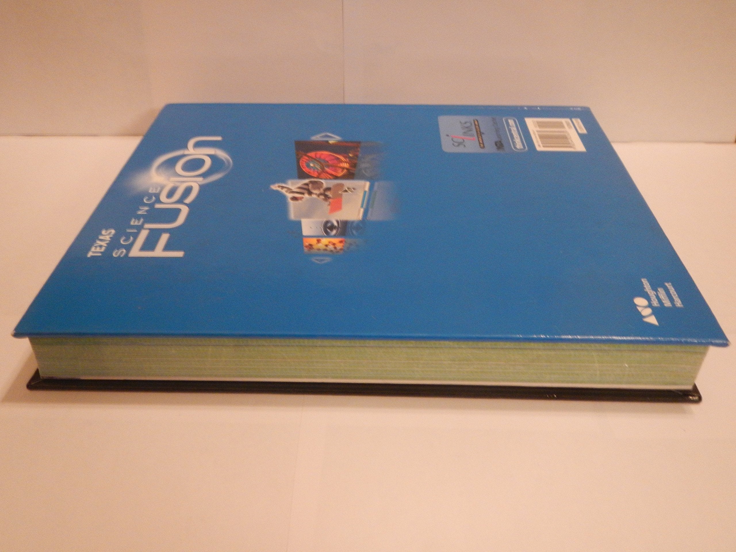 Houghton Mifflin Harcourt Science Fusion Texas Teacher Edition TE used book depot