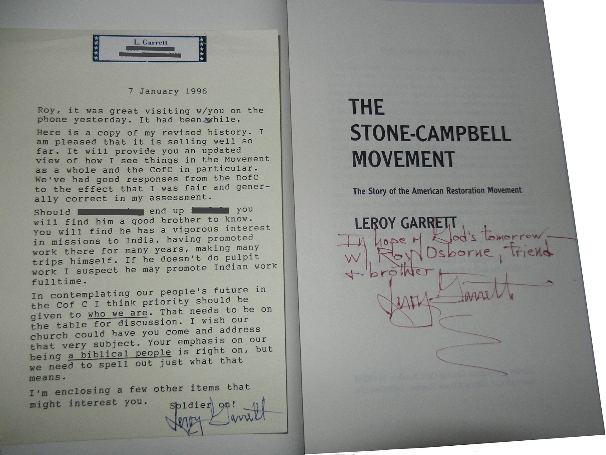 The Stone-Campbell Movement: The Story of the American Restoration Movement used book depot