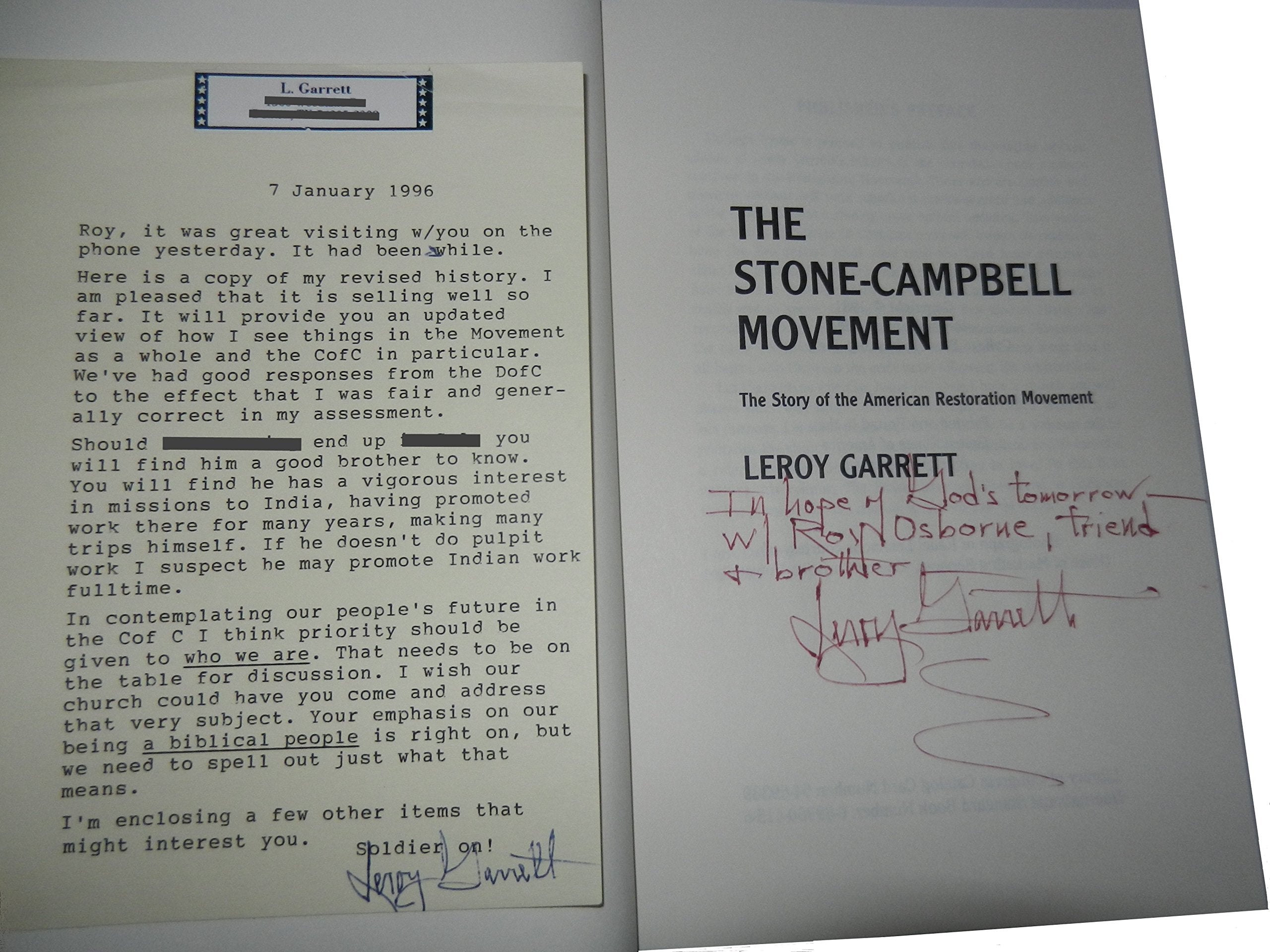The Stone-Campbell Movement: The Story of the American Restoration Movement used book depot
