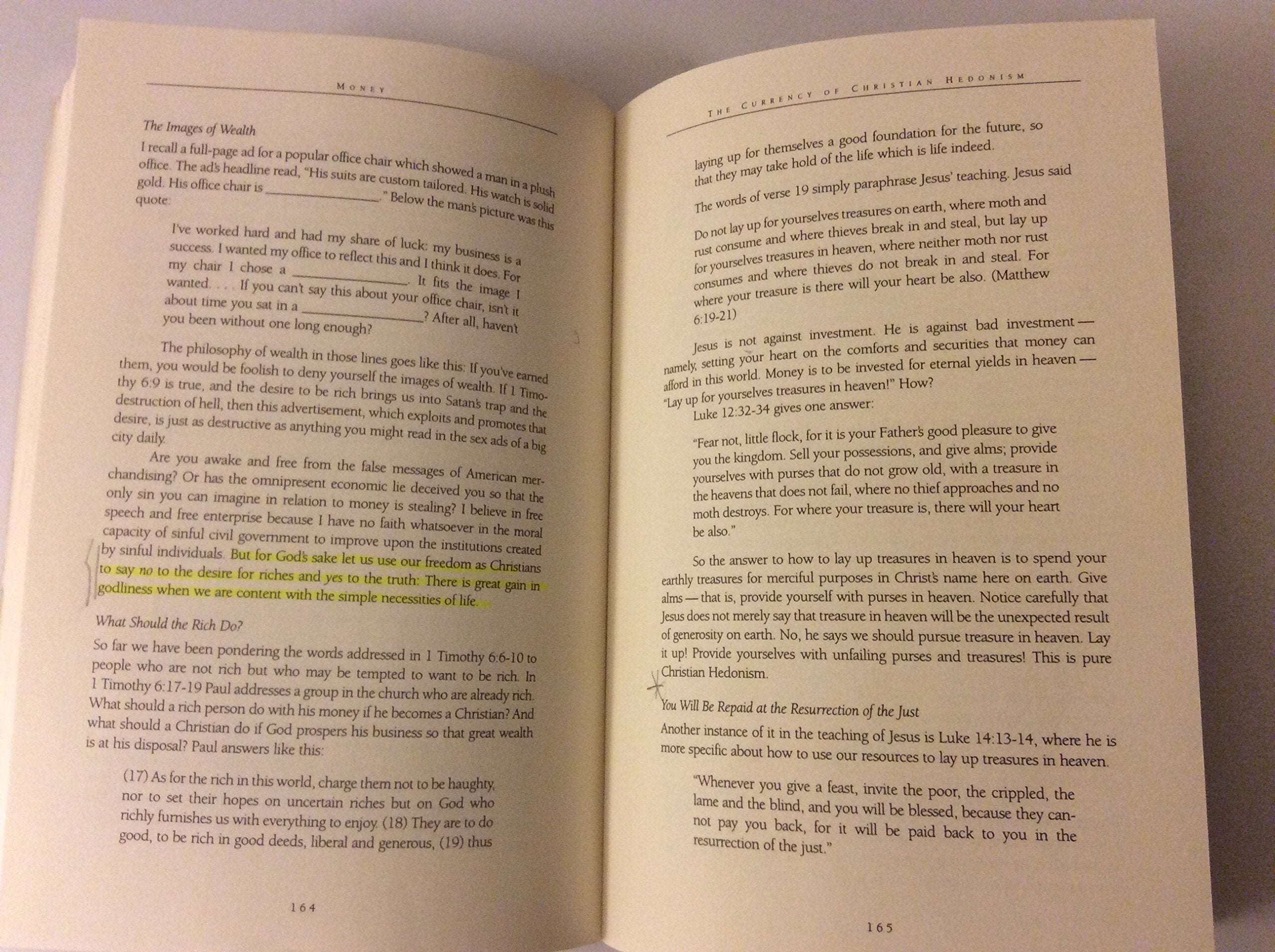 Desiring God: Meditations of a Christian Hedonist used book depot