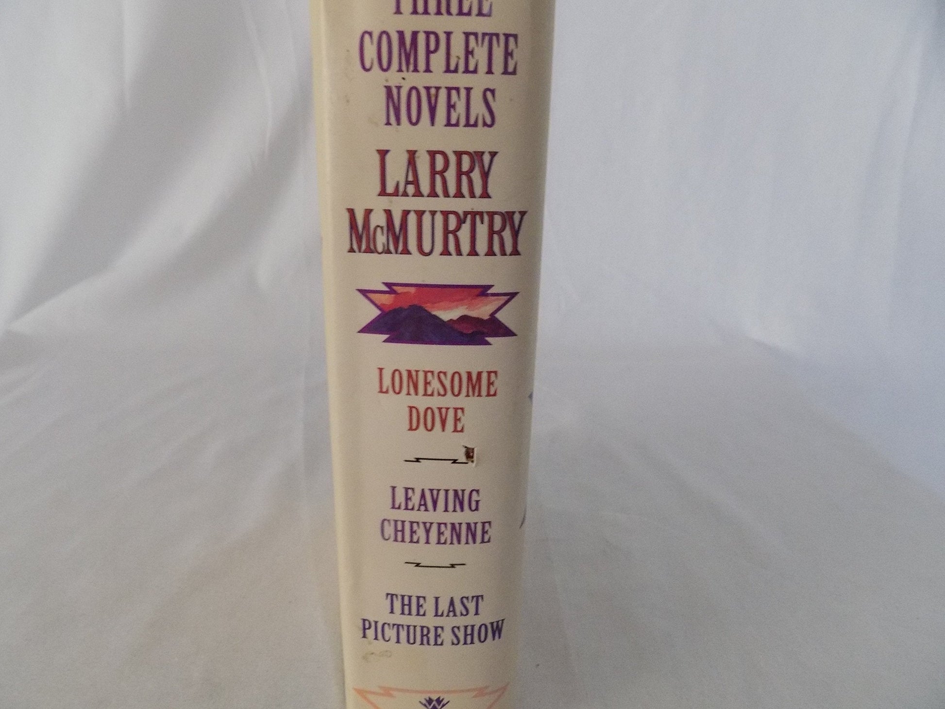 Larry McMurtry: Three Complete Novels (Lonesome Dove, Leaving Cheyenne, The Last Picture Show) used book depot
