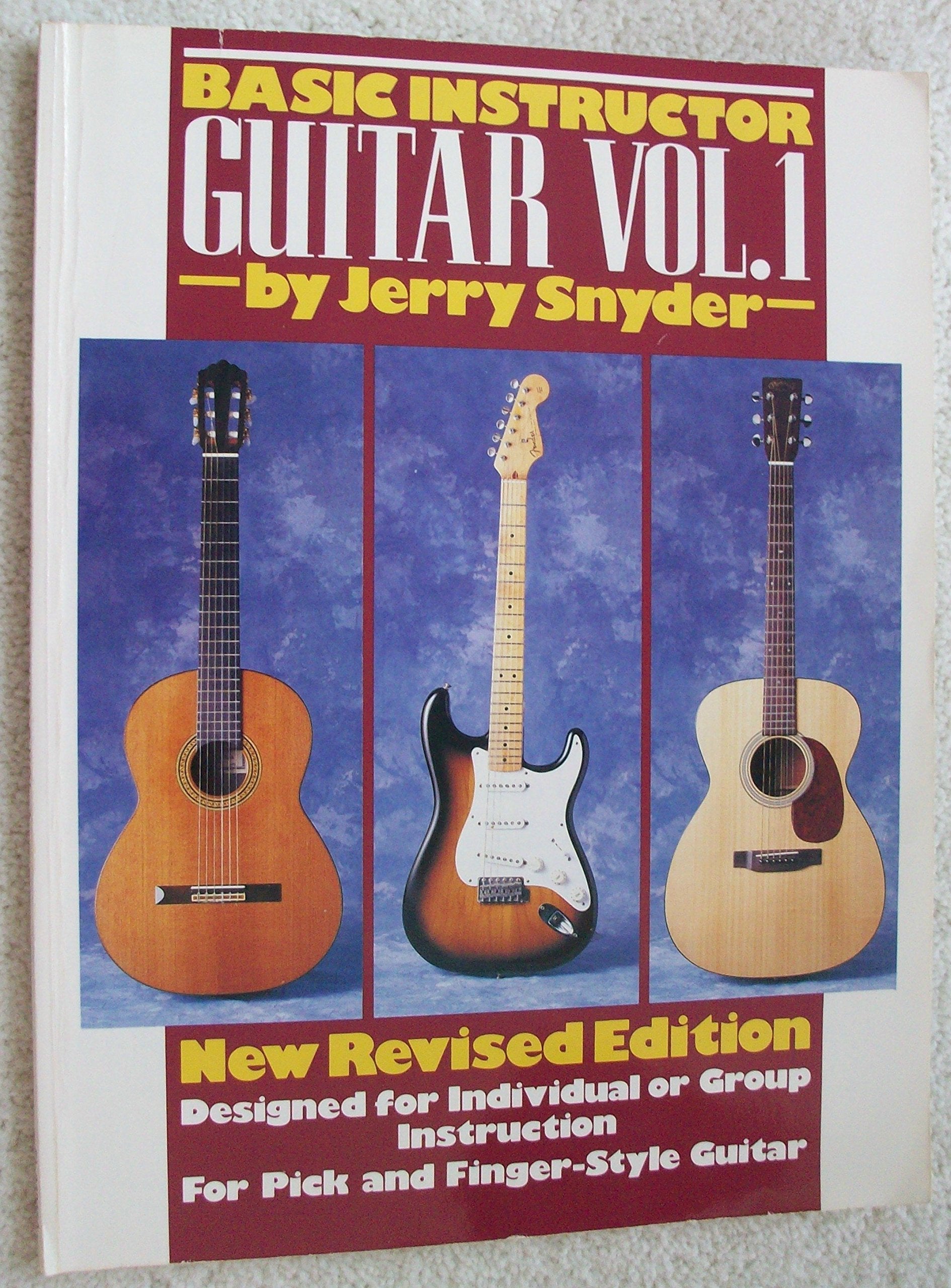 Basic Instructor Guitar, Vol 1: Designed for Individual or Group Instruction used book depot