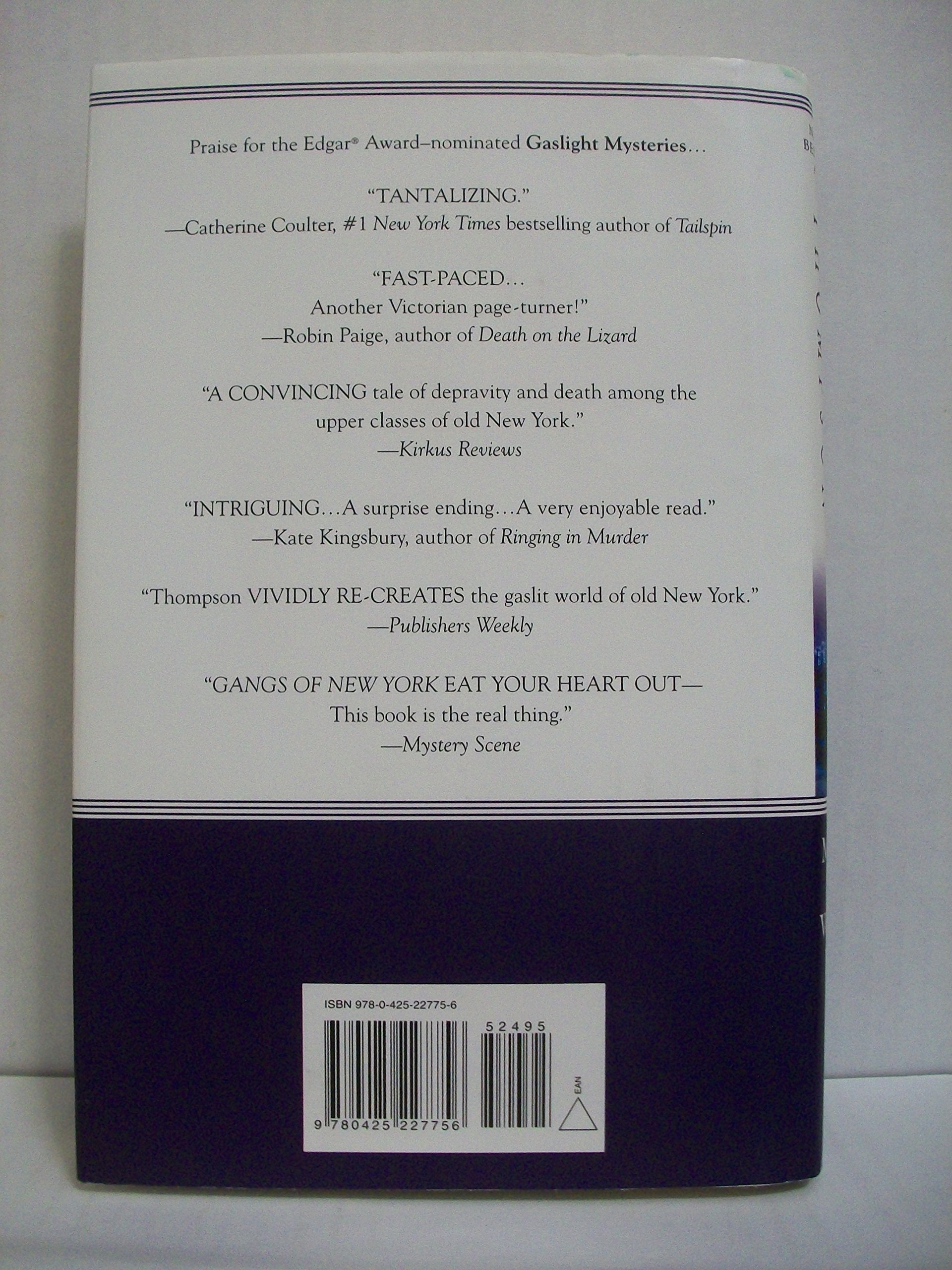 Murder on Waverly Place (Gaslight Mystery) used book depot