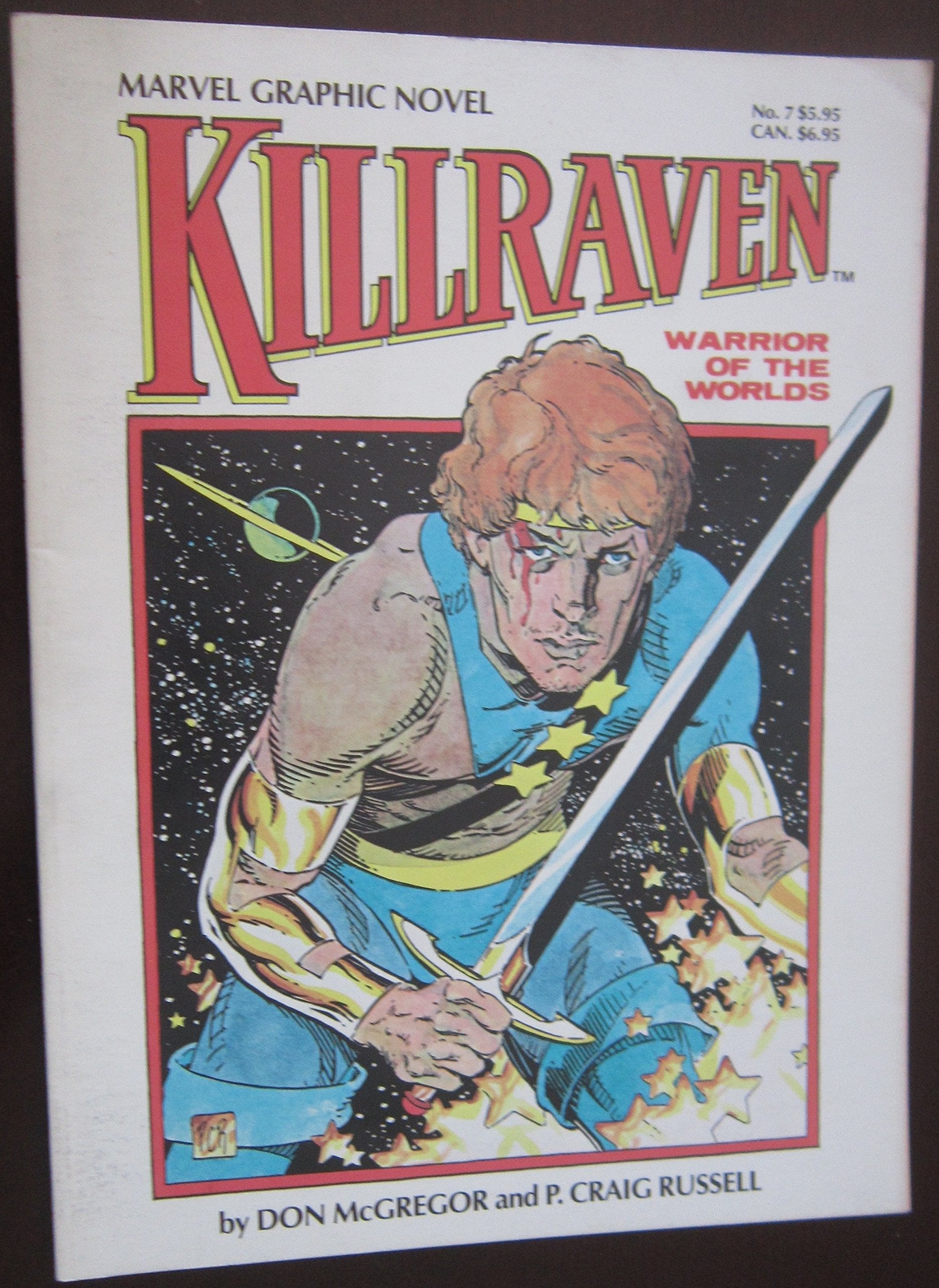 Killraven Warrior Of The Worlds Marvel Graphic Novel #7
