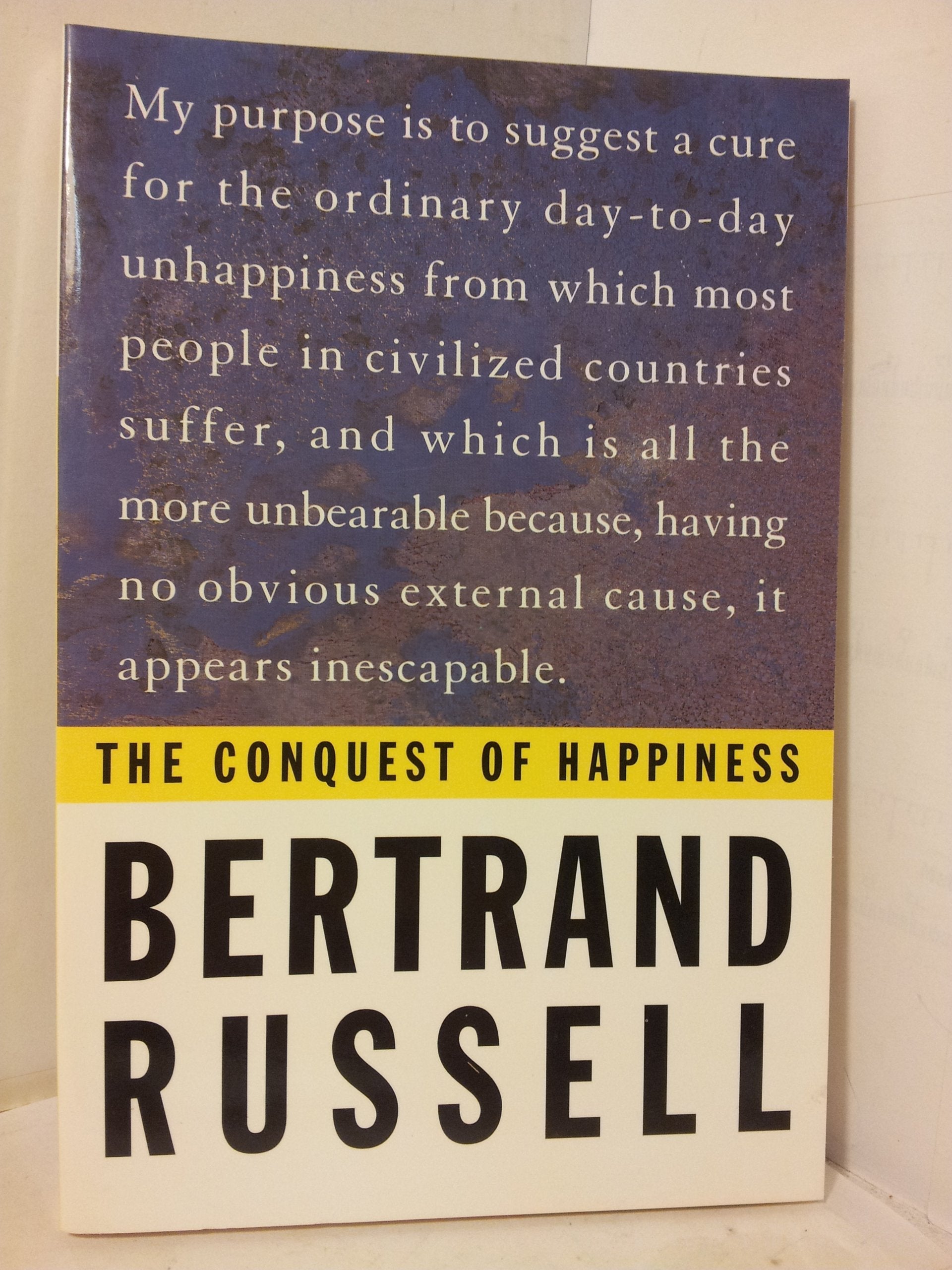 The Conquest of Happiness used book depot
