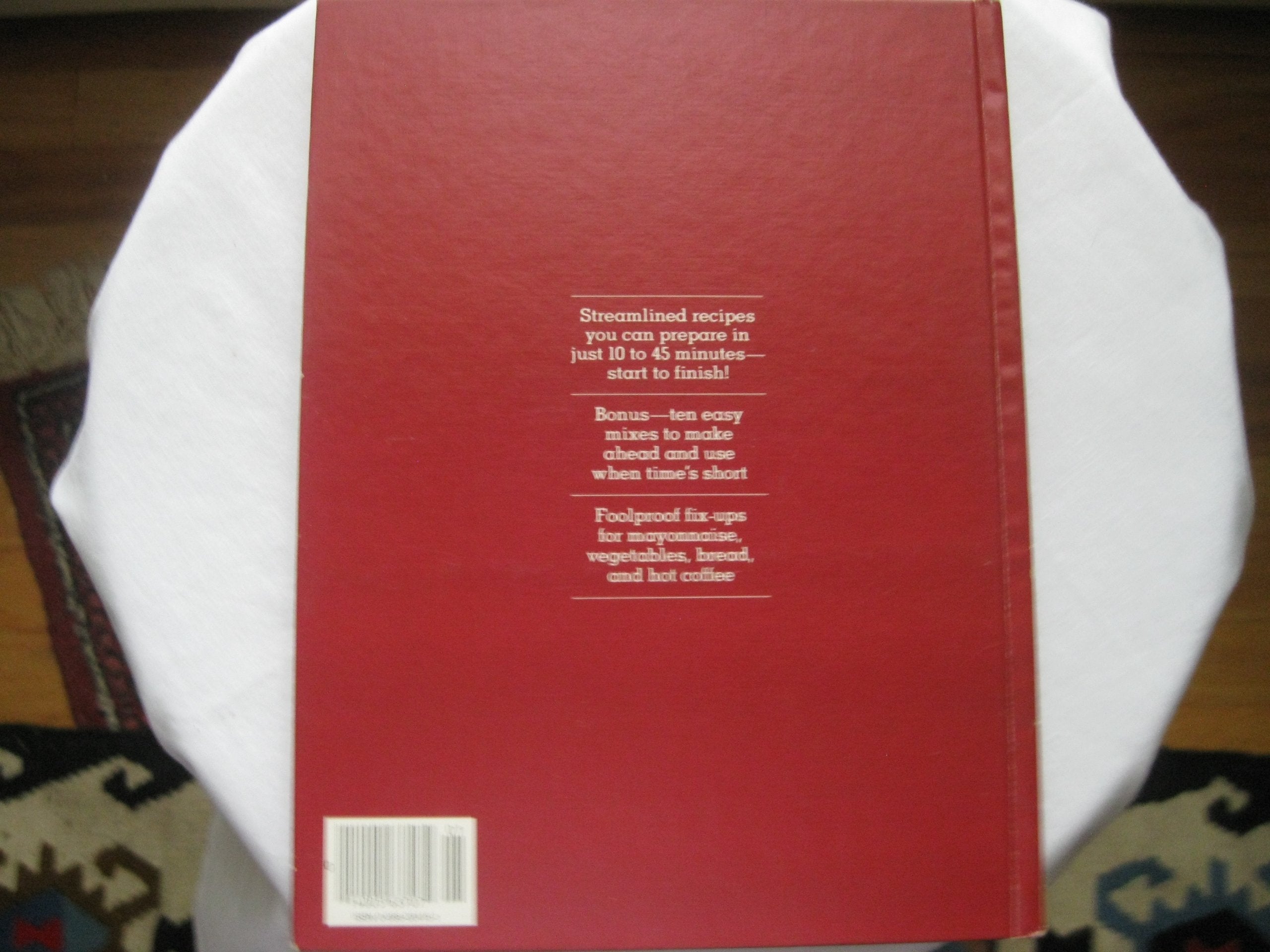 Better Homes And Gardens Fix It Fast Cook Book used book depot
