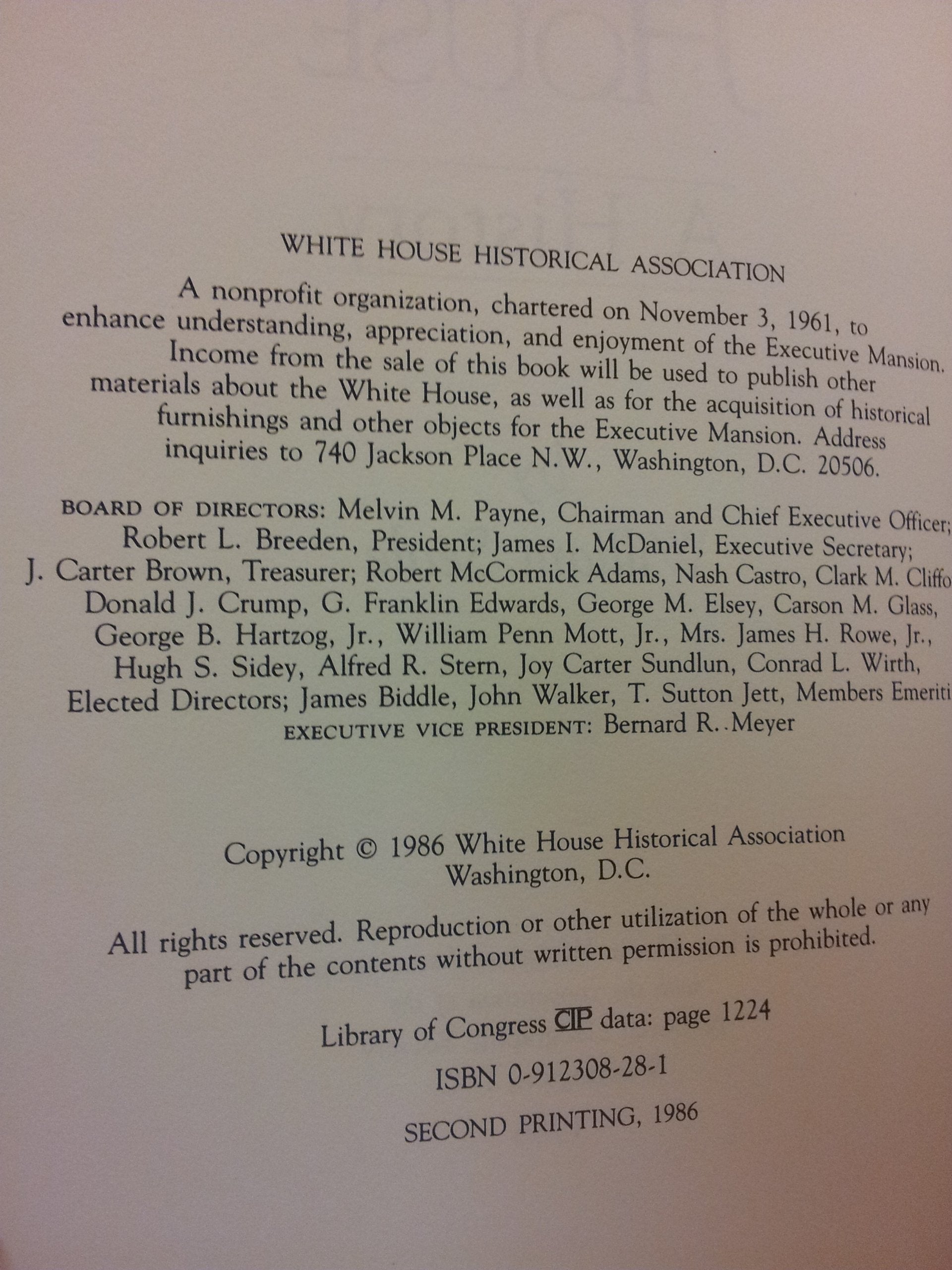 The President's House used book depot