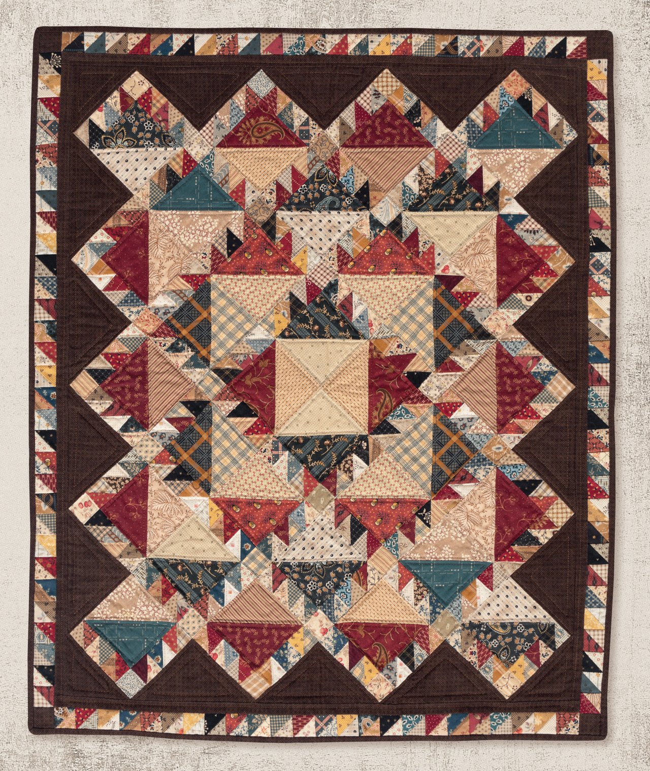 The Blue and the Gray: Quilt Patterns using Civil War Fabrics used book depot
