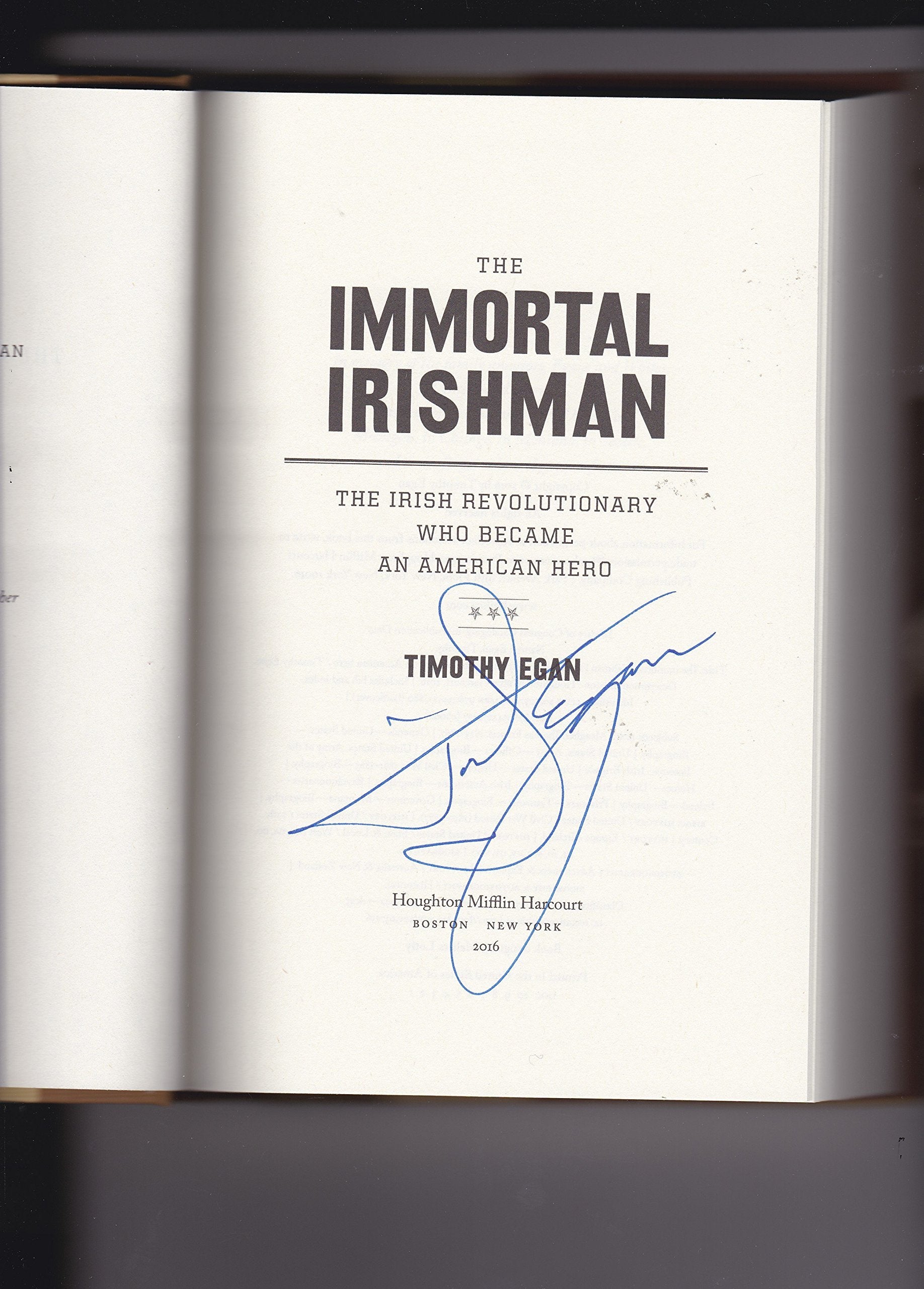 The Immortal Irishman: The Irish Revolutionary Who Became an American Hero