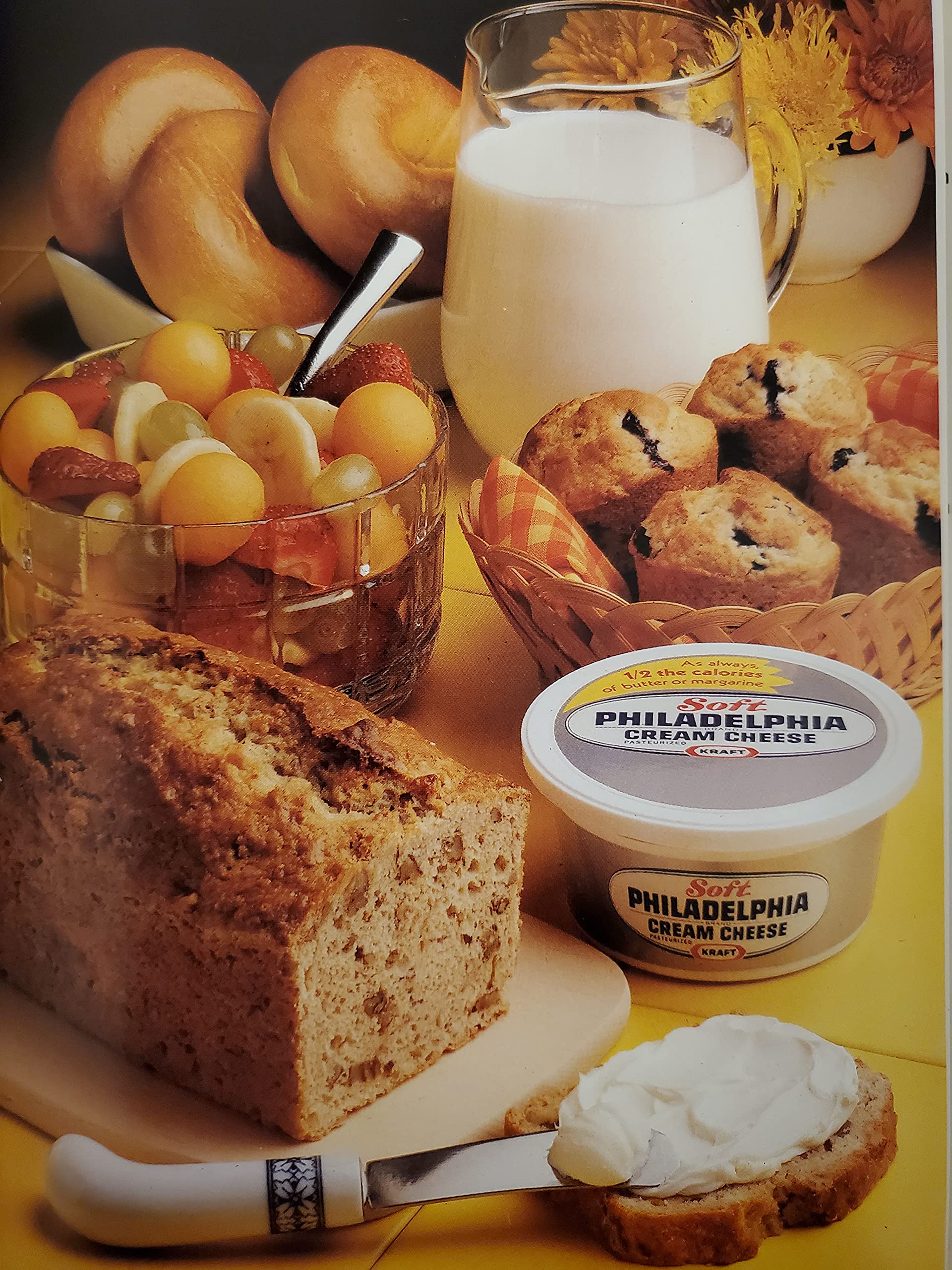 Kraft Philadelphia Brand Cream Cheese Cookbook used book depot