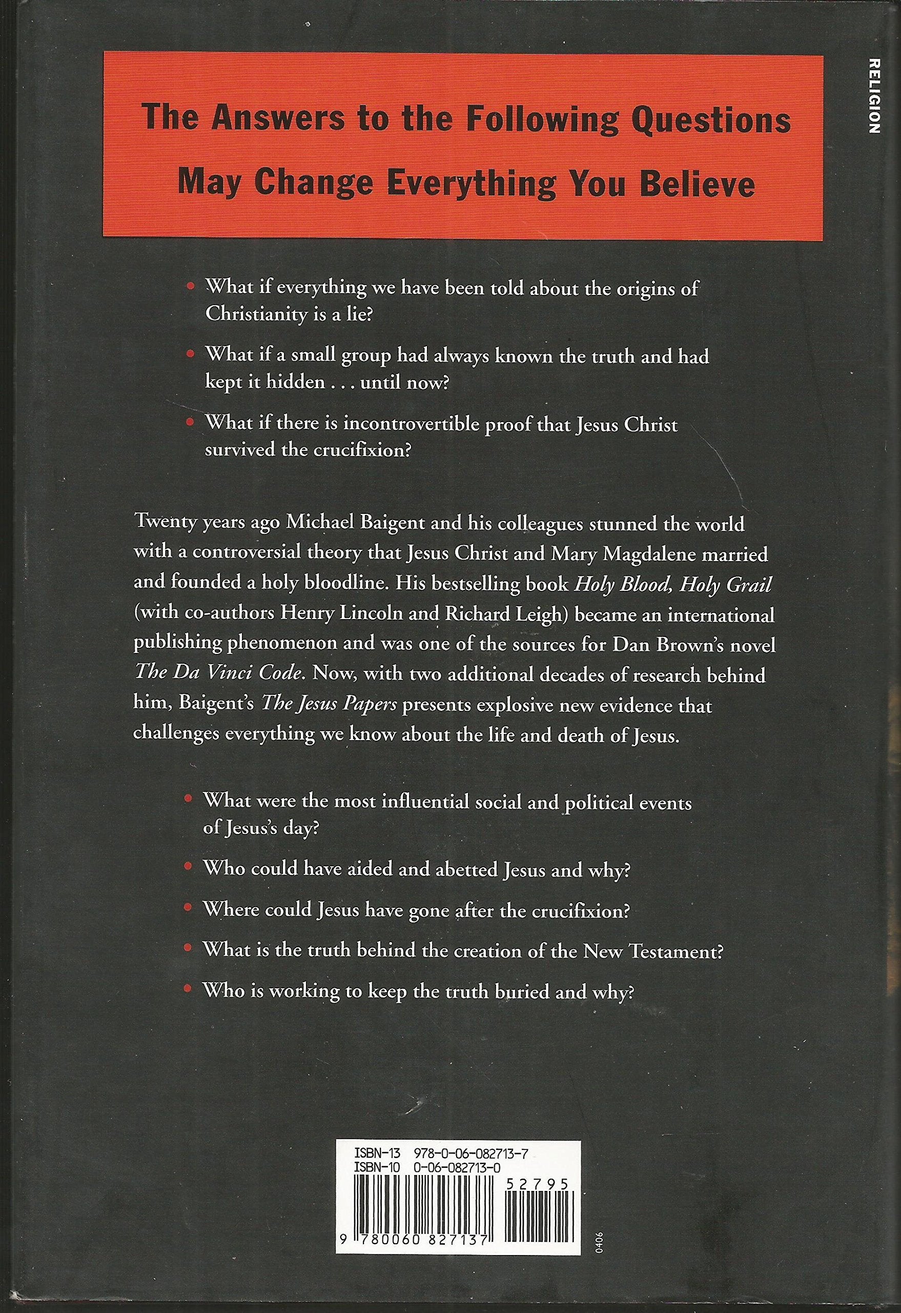 The Jesus Papers: Exposing the Greatest Cover-Up in History