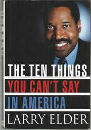 The Ten Things You Can't Say in America used book depot