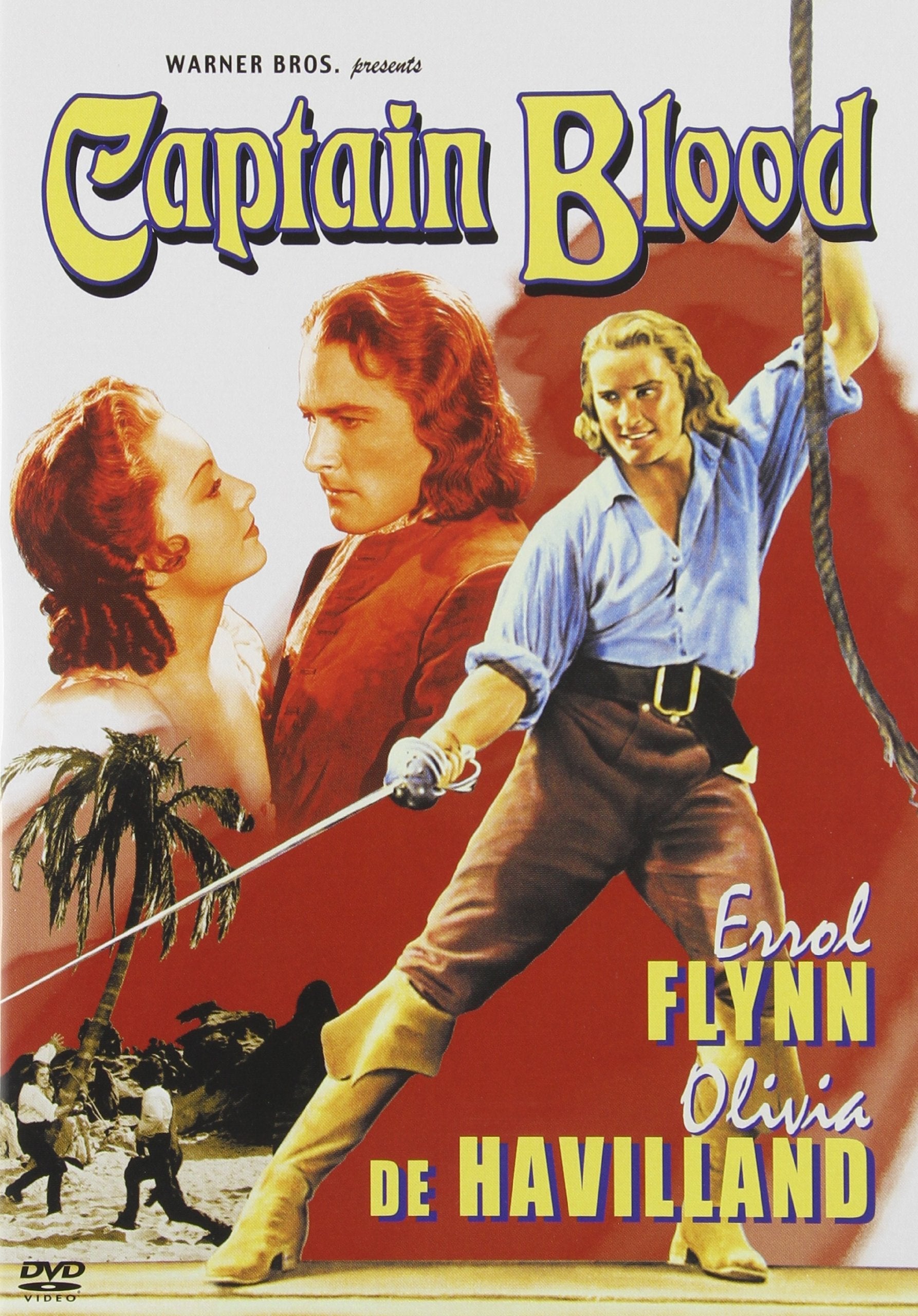 Captain Blood (DVD) used book depot