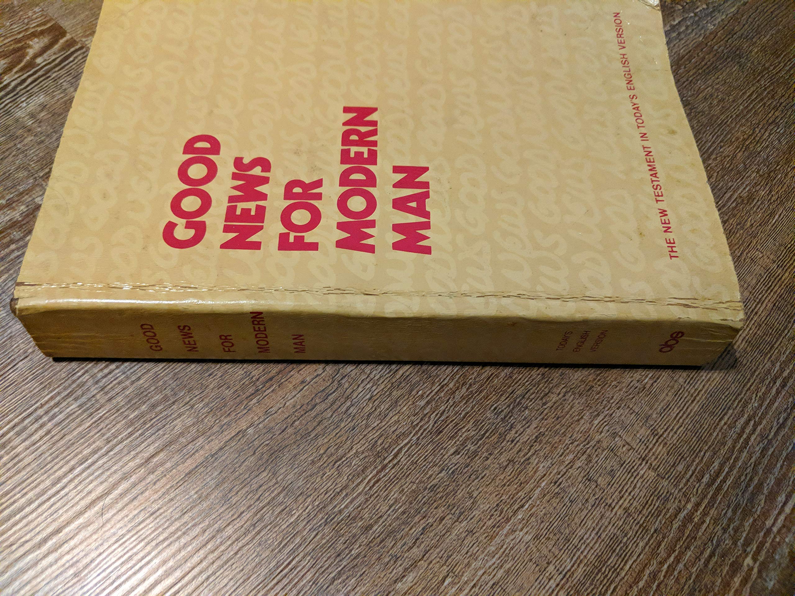Good News for Modern Man: The New Testament in Today's English Version - Third Edition (LARGE PRINT) used book depot
