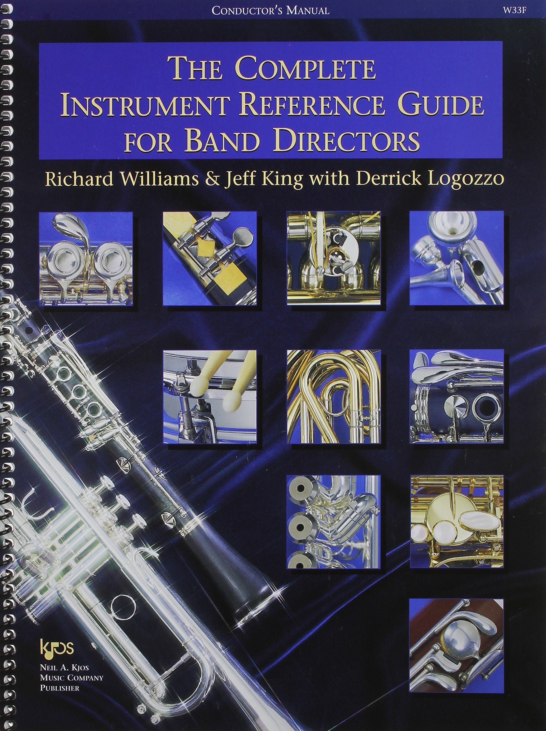 Complete Instrument Reference Guide for Band Directors: Conductor's Manual used book depot