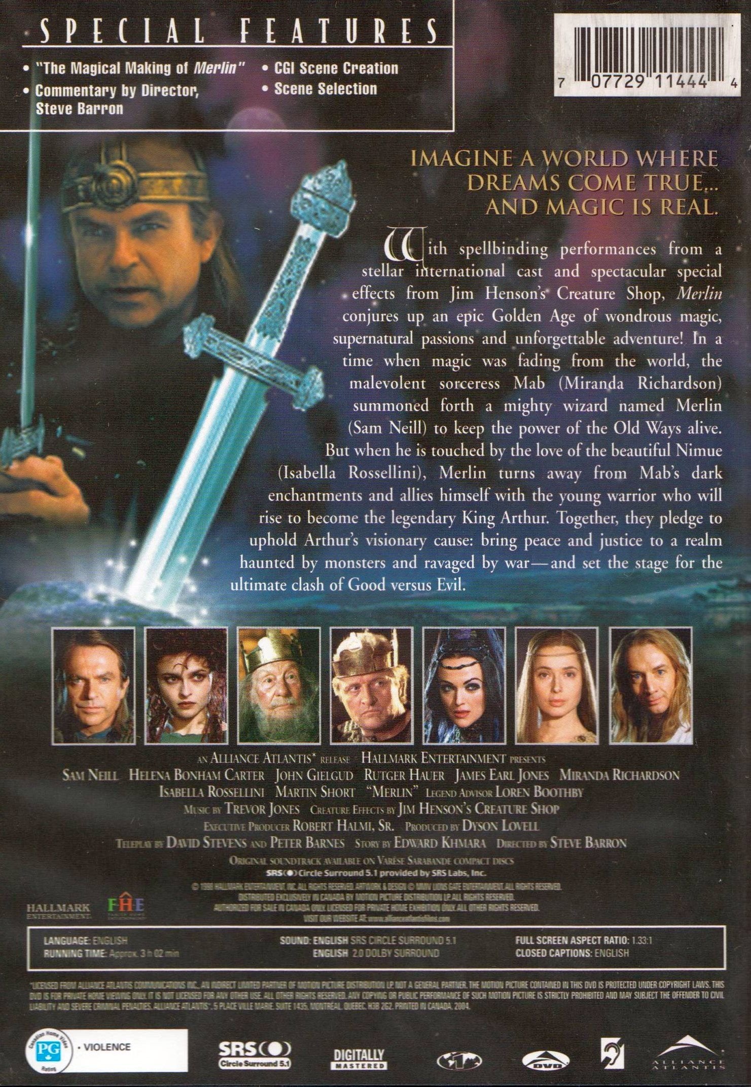 Merlin (Special Edition) [DVD] used book depot