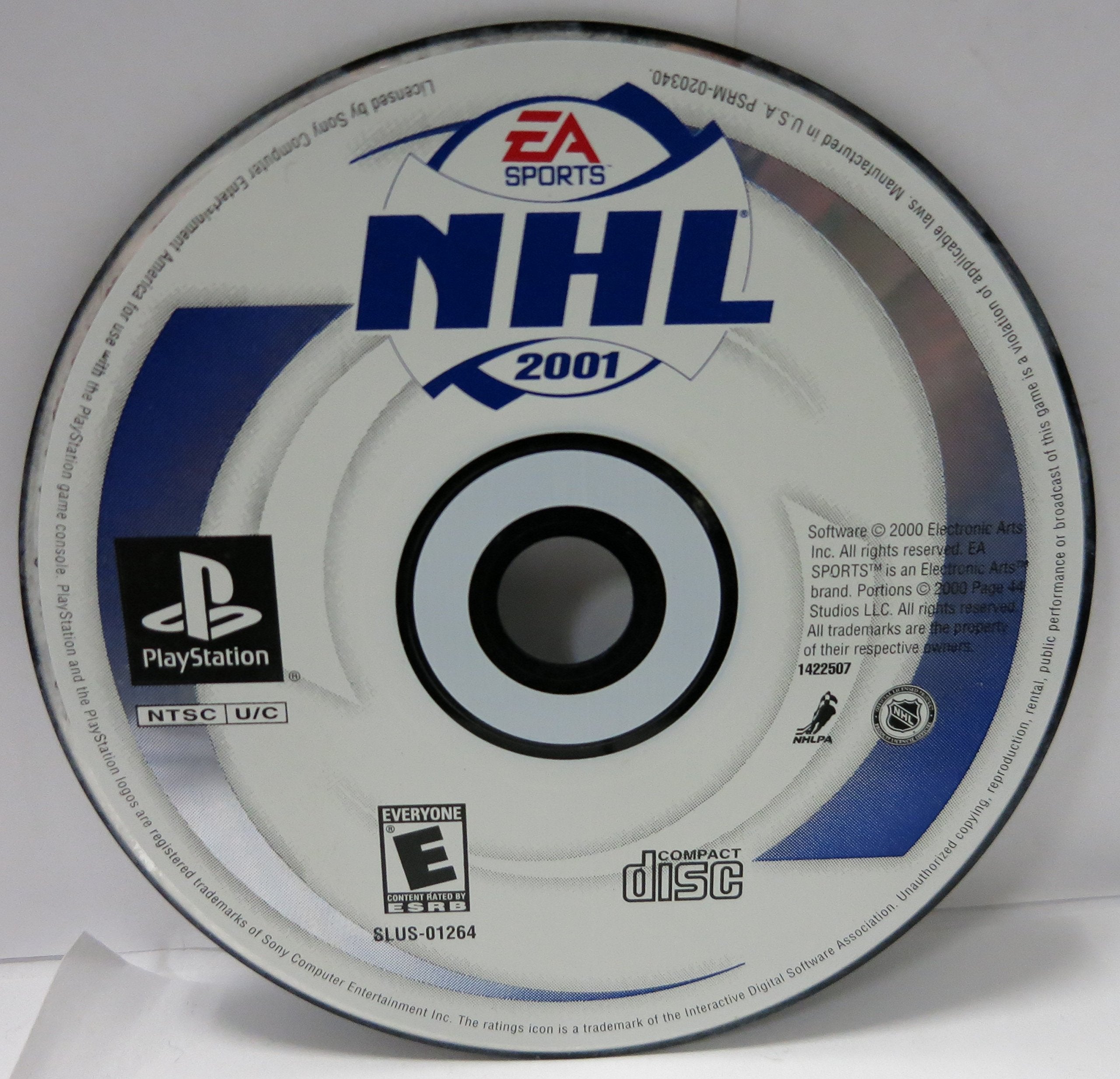 Ps Nhl 2001 used book depot