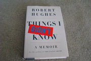 Things I Didn't Know: A Memoir used book depot