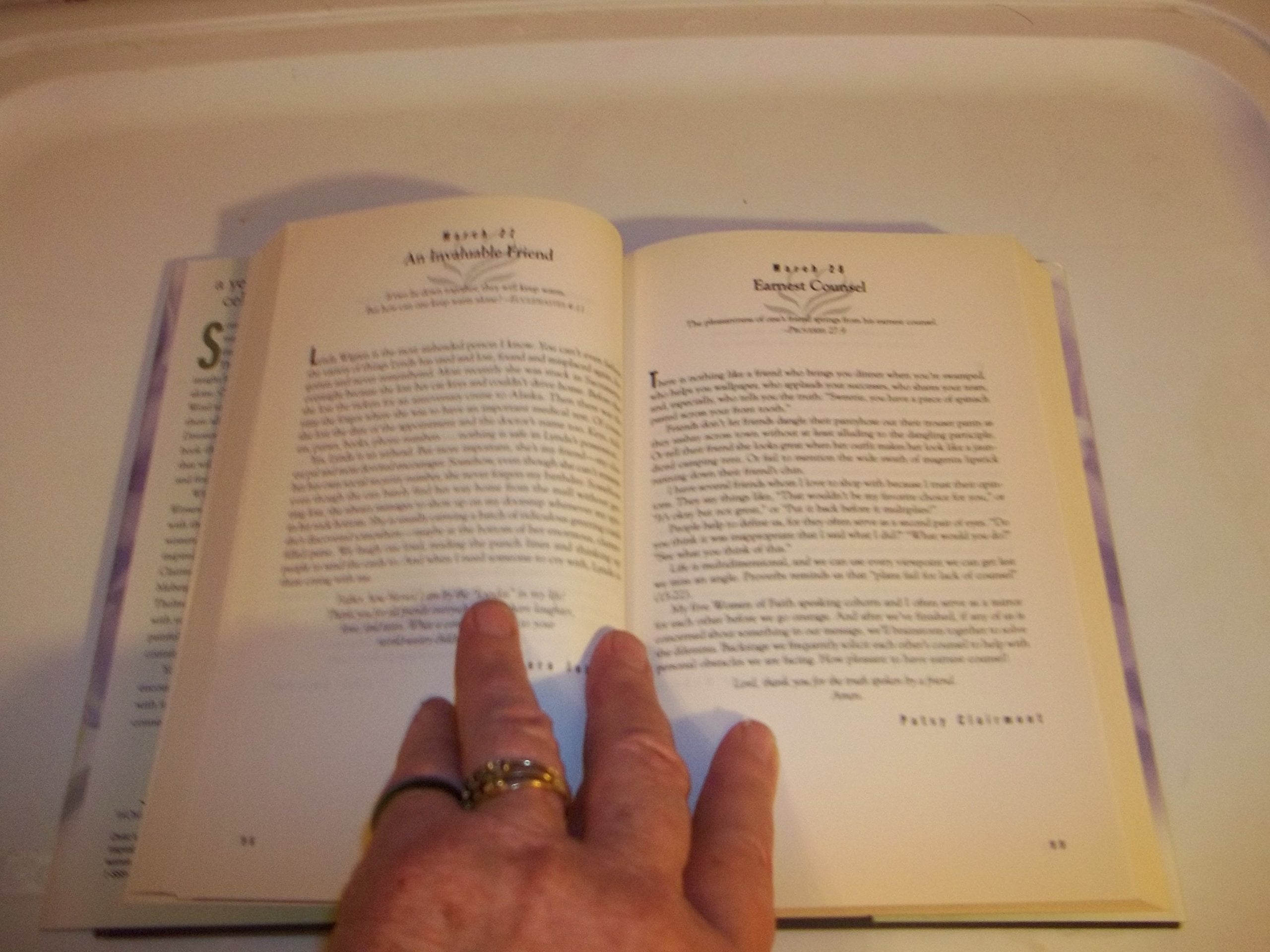 The Women of Faith Daily Devotional used book depot