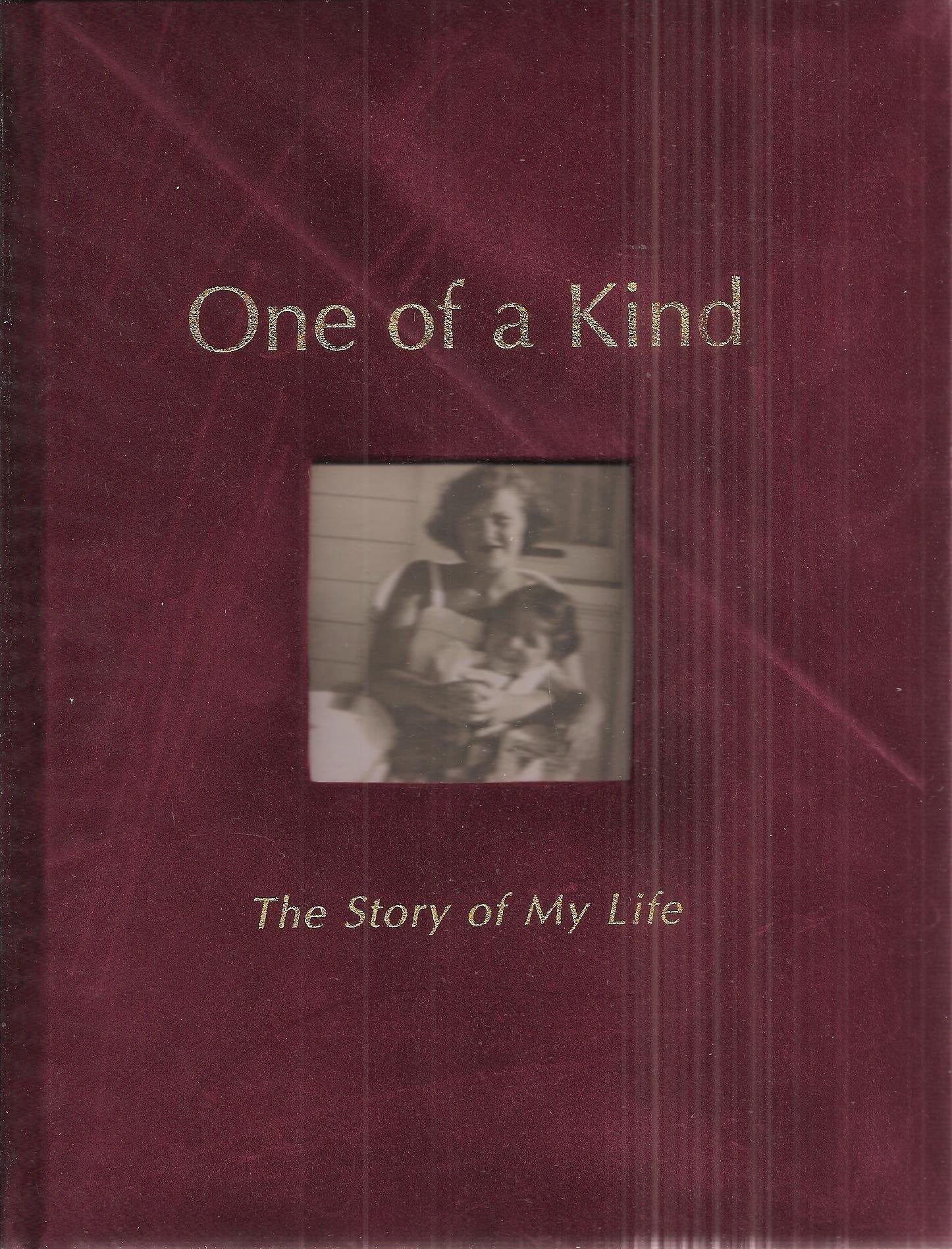One of a Kind: The Story of My Life (Velvet Hardcover Personal Journal with Ribbon Marker) used book depot
