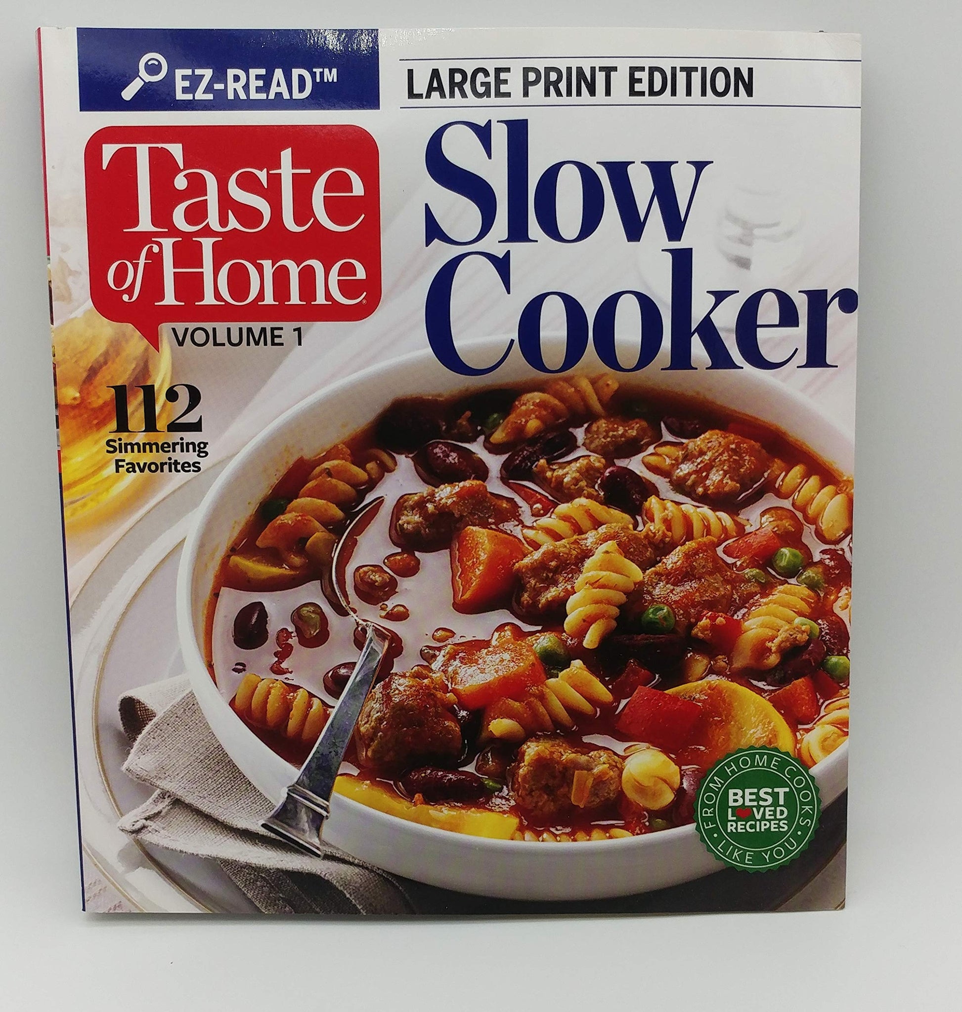 Taste of Home Vol 1 Slow Cooker Large Print Editio used book depot